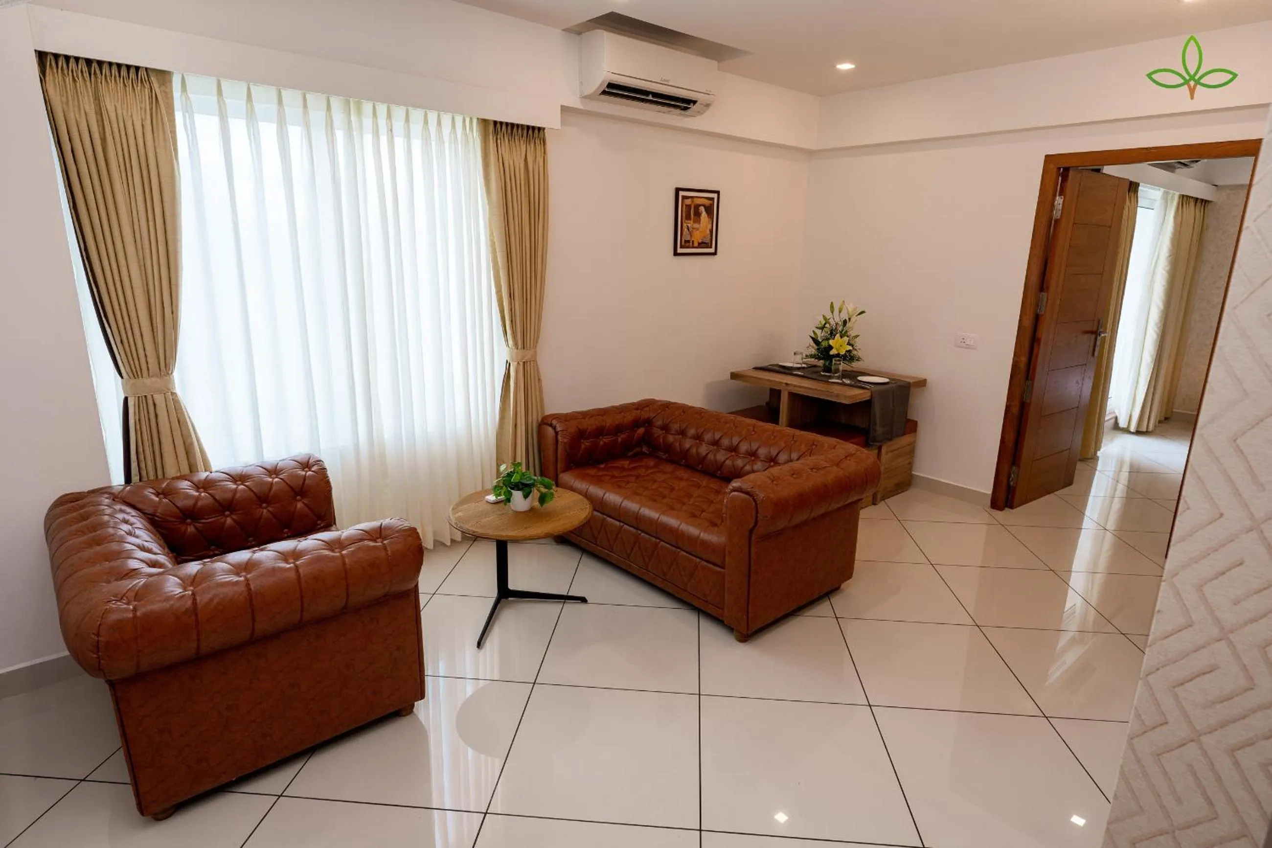 Living room in Tea Tree Suites,Manipal