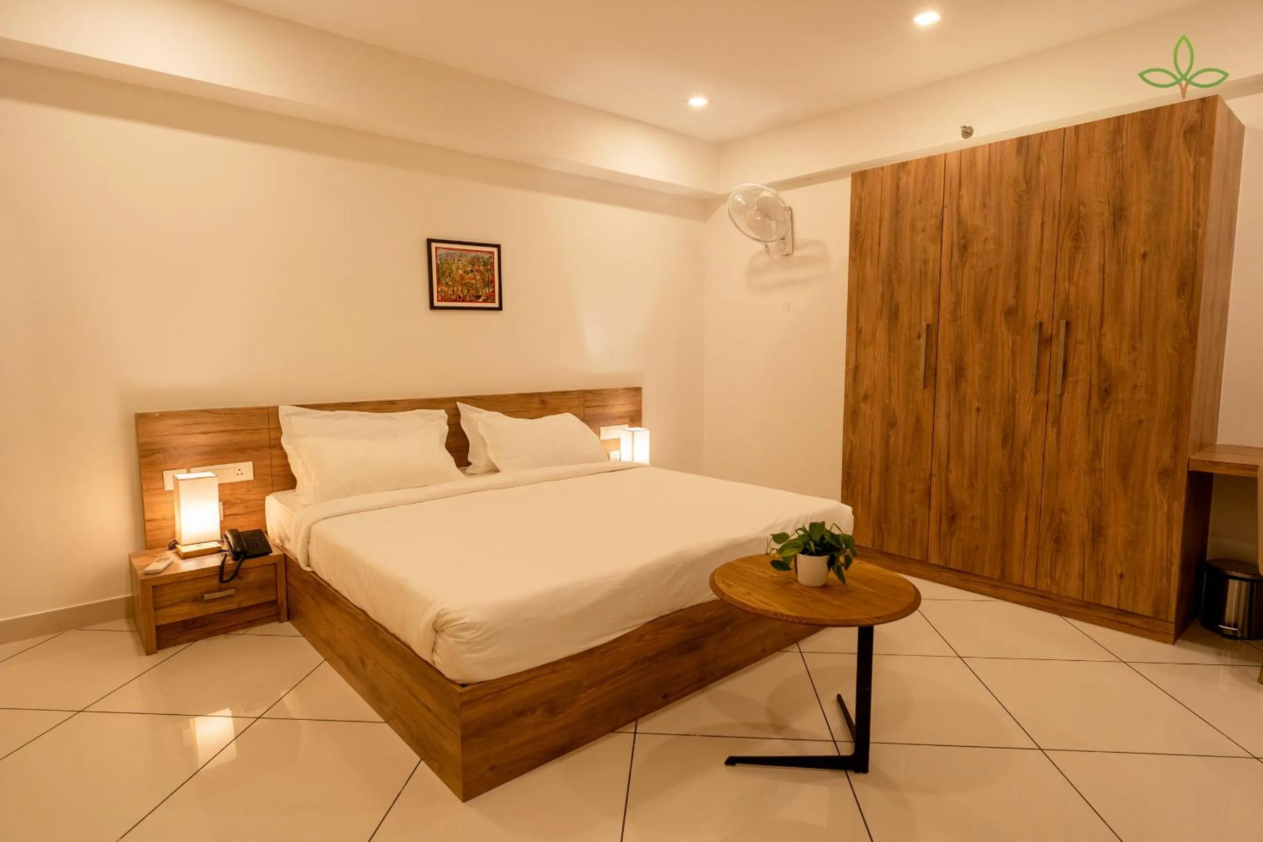 Bed in Tea Tree Suites,Manipal