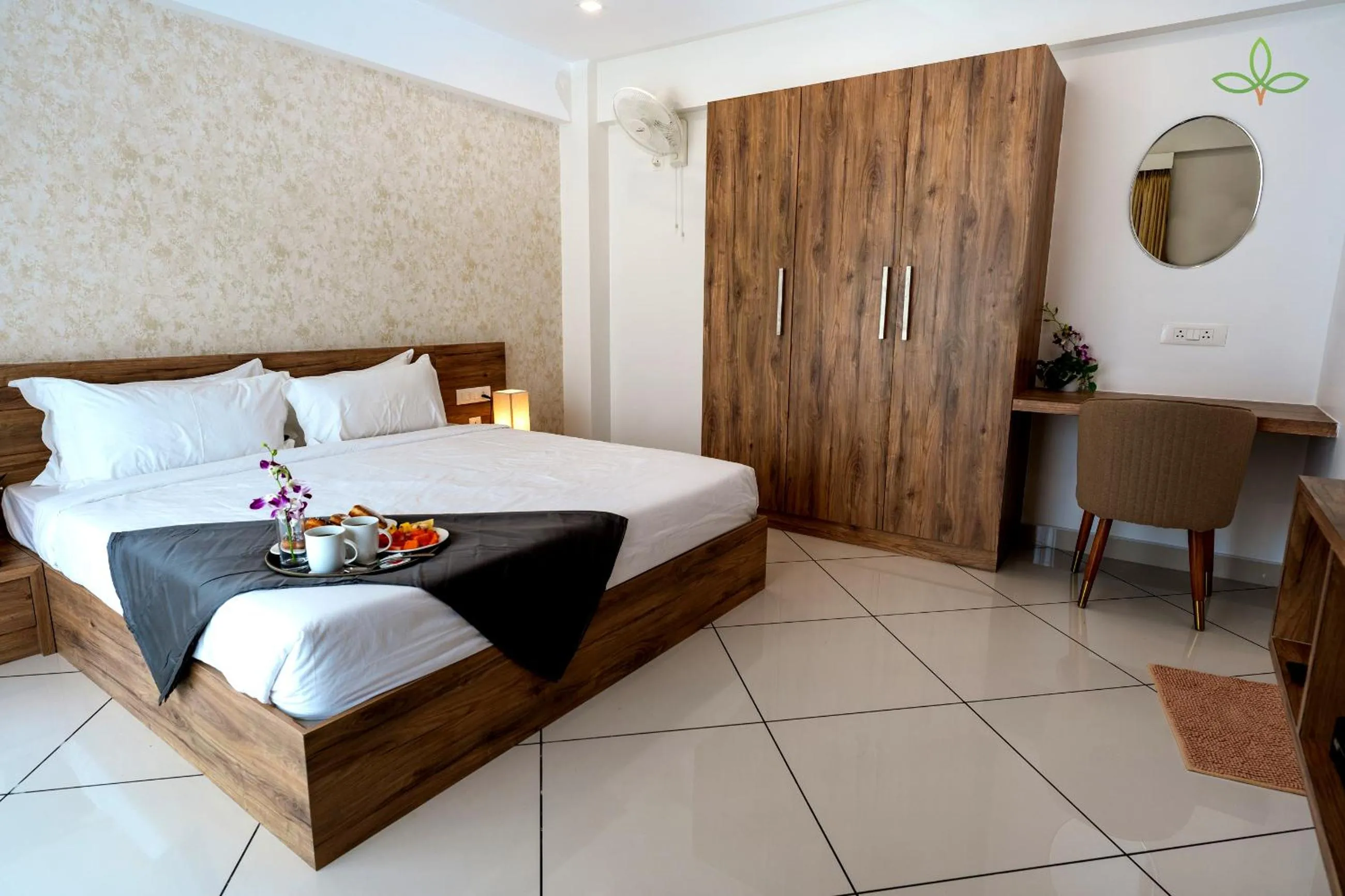 Bed in Tea Tree Suites,Manipal