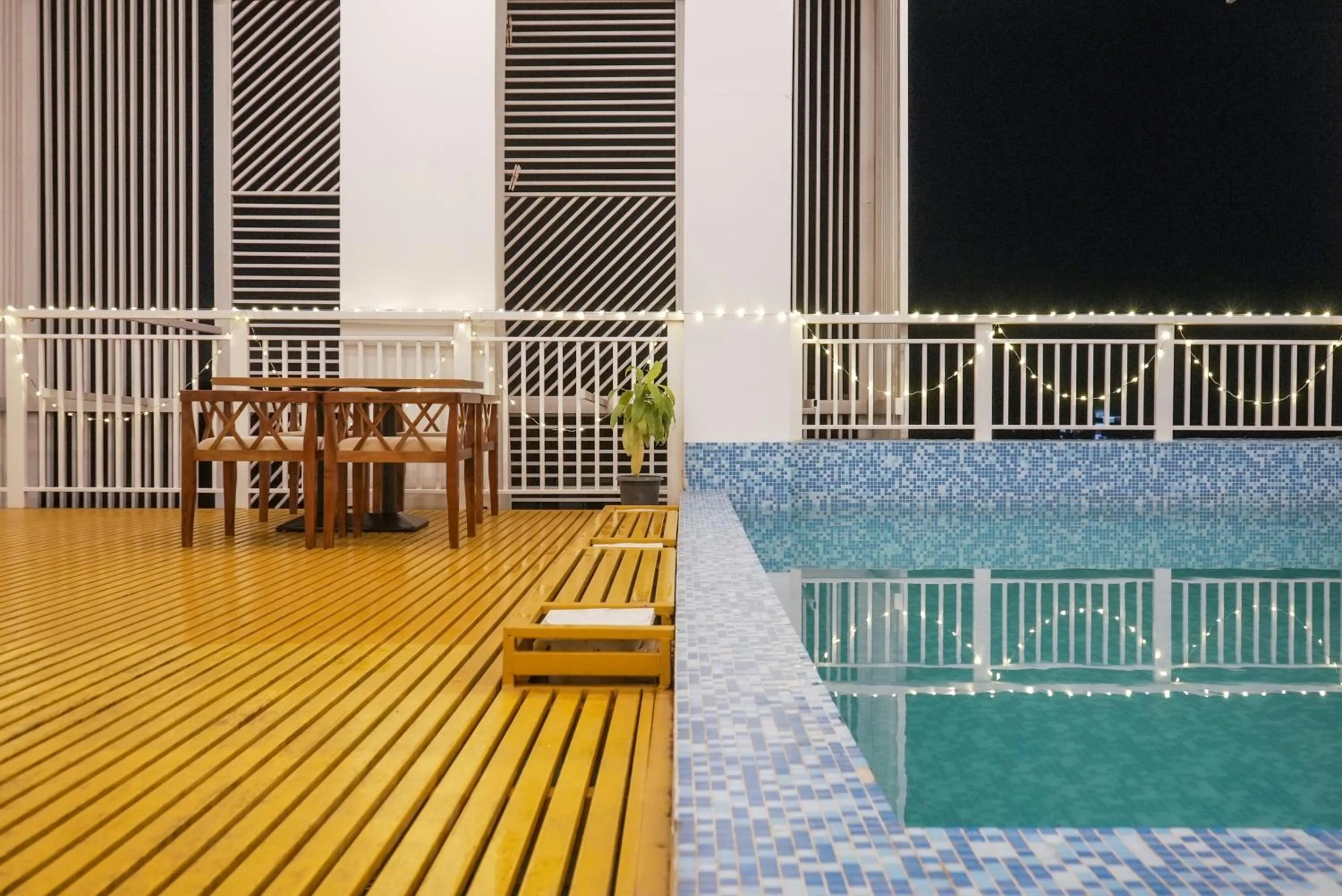 Swimming pool in Tea Tree Suites,Manipal