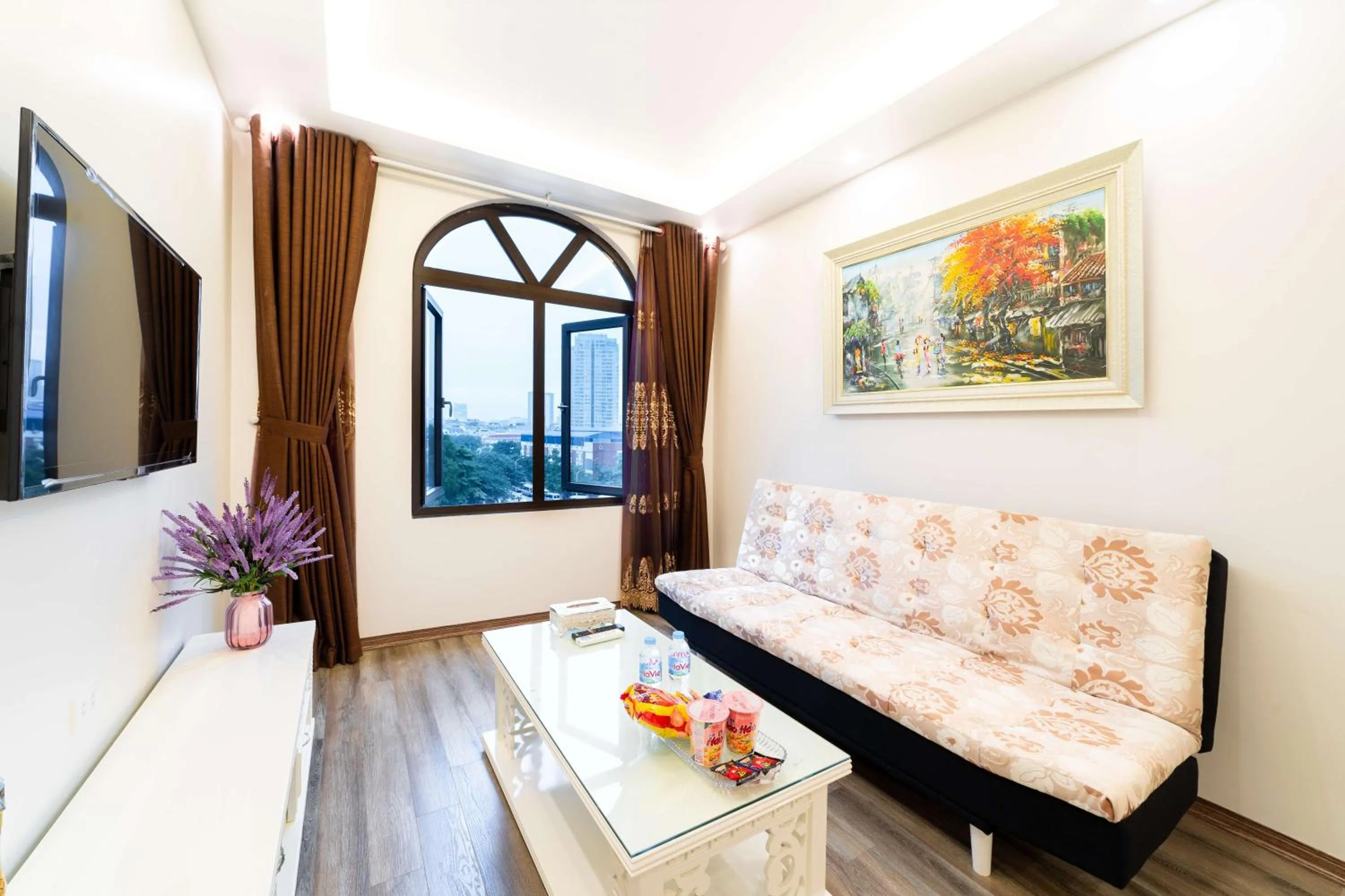 TV and multimedia in Rosee Apartment Hotel