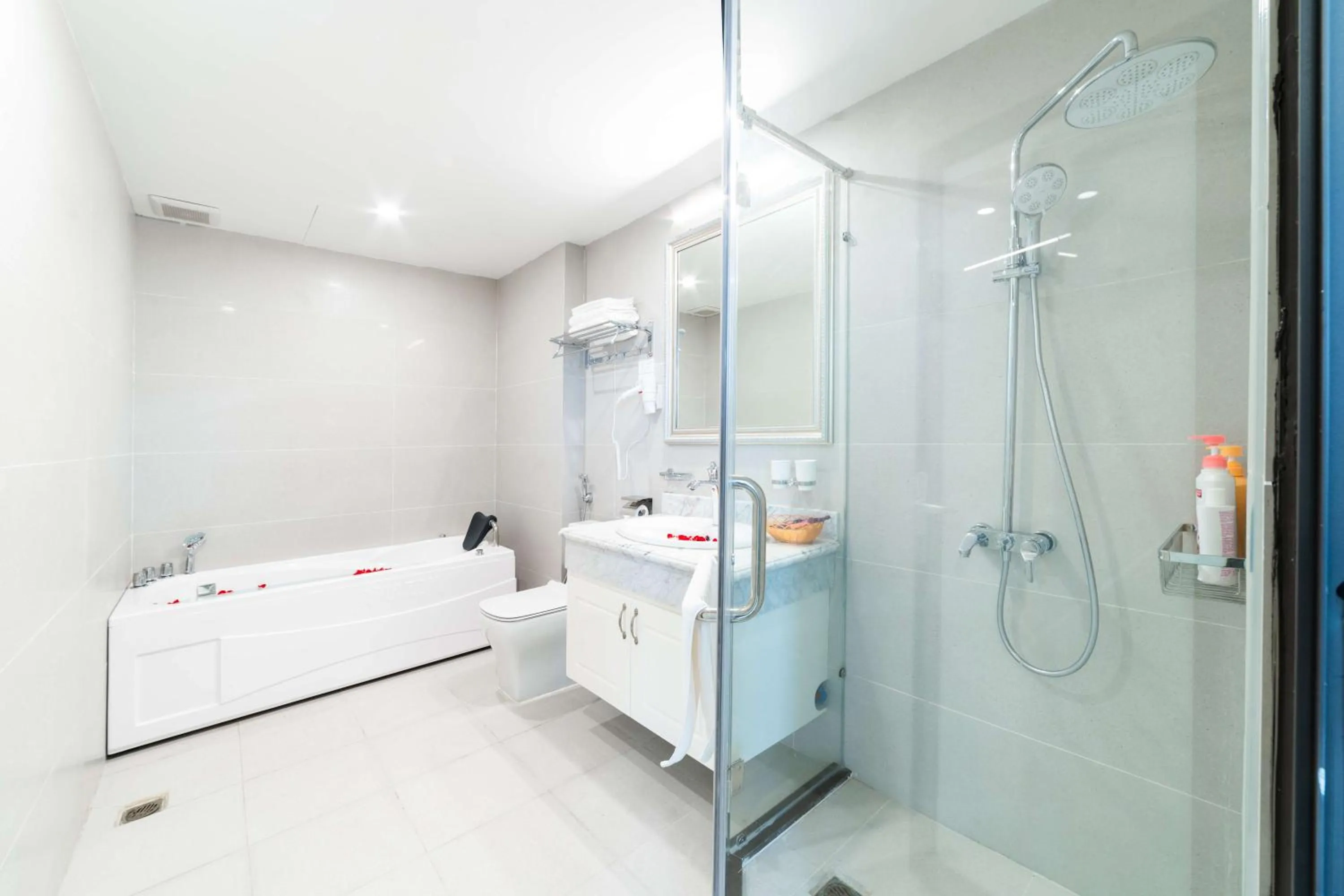 Shower in Rosee Apartment Hotel