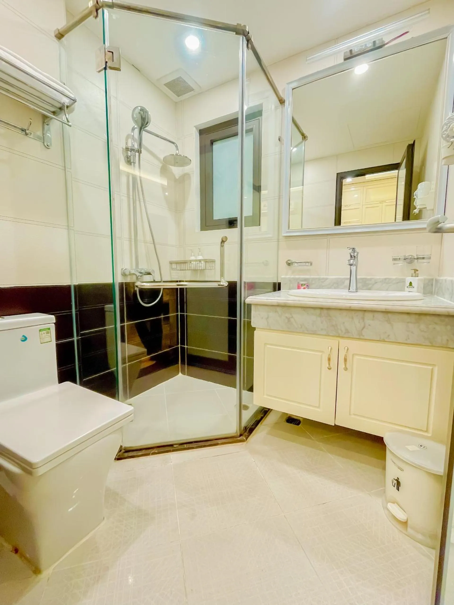 Toilet in Rosee Apartment Hotel