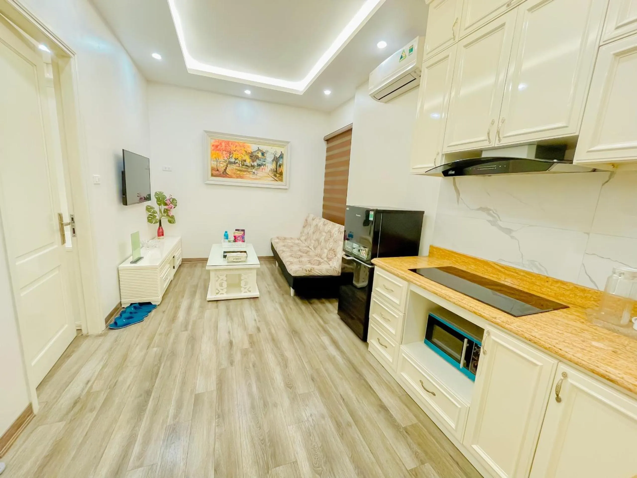 TV and multimedia in Rosee Apartment Hotel