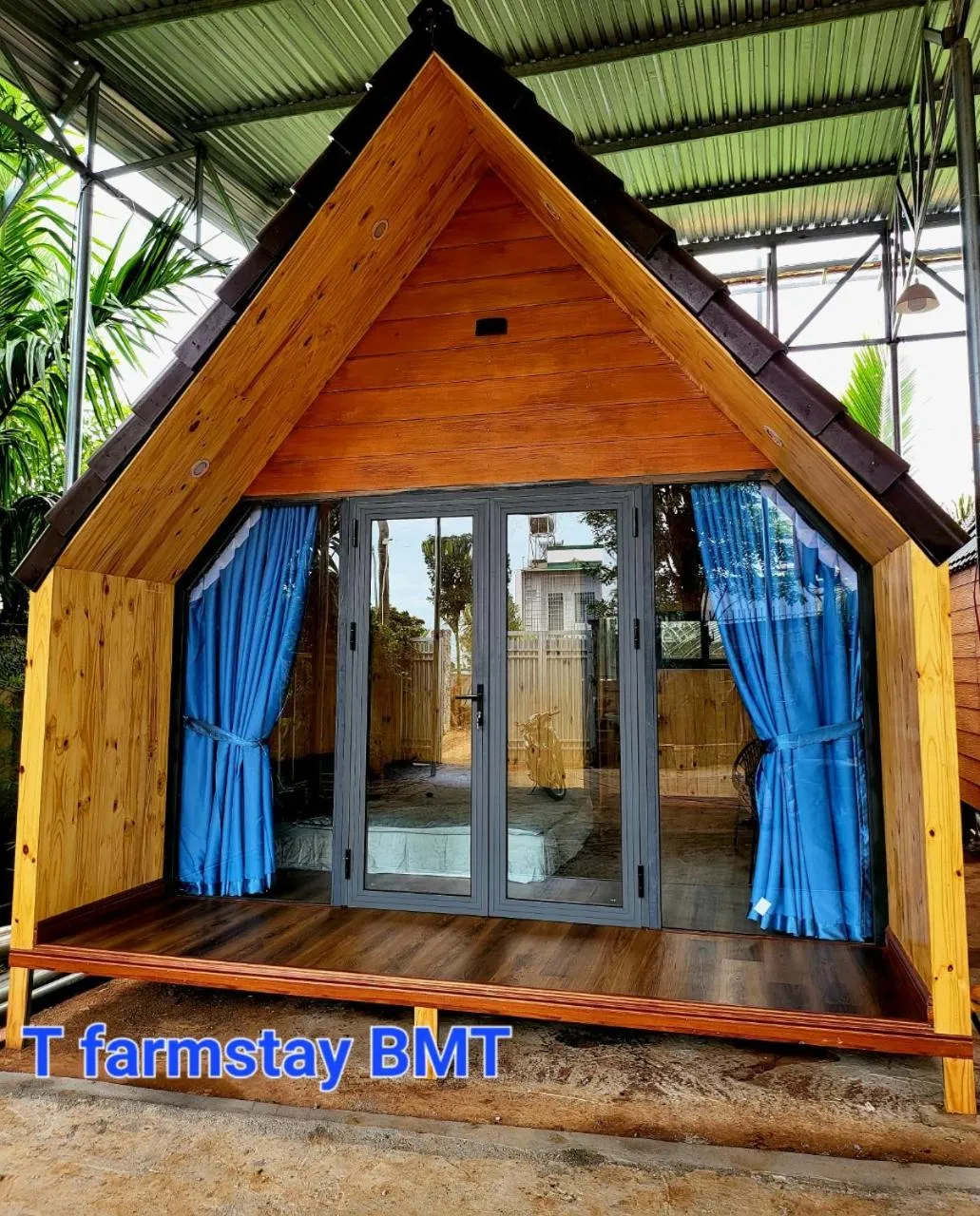 Property building in T'Farmstay villa and resort Buon Ma Thuot City