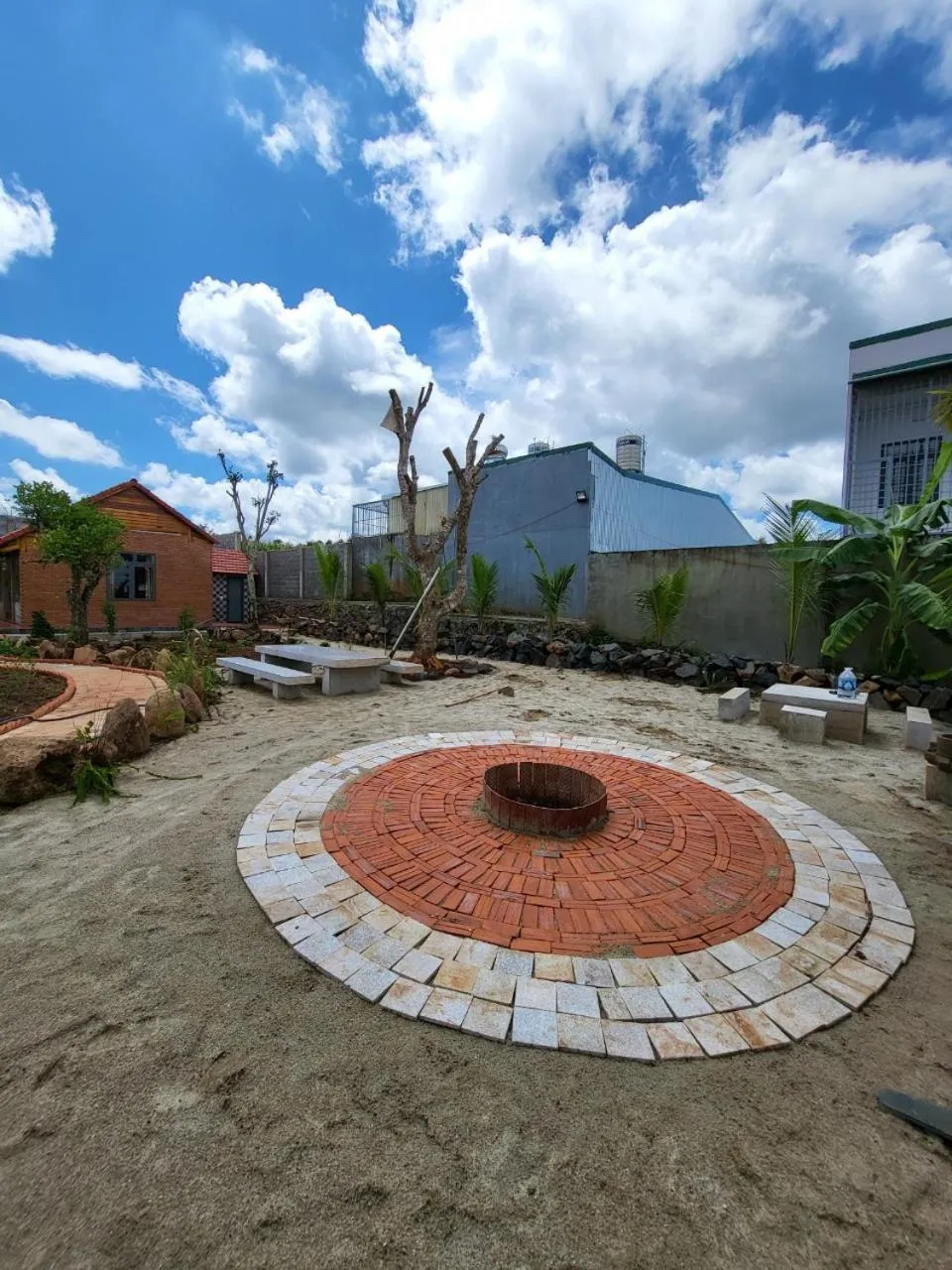 Garden in T'Farmstay villa and resort Buon Ma Thuot City