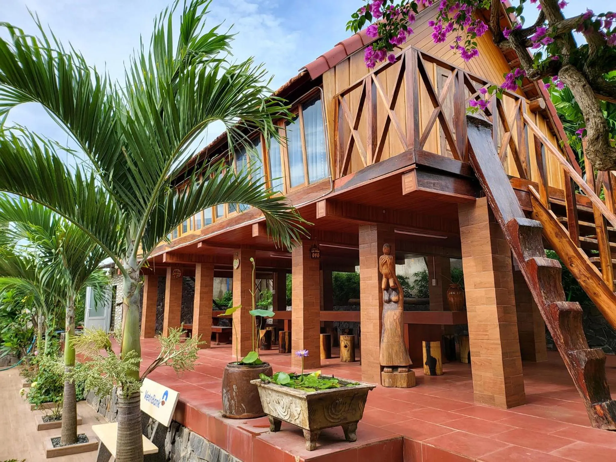 Property building in T'Farmstay villa and resort Buon Ma Thuot City