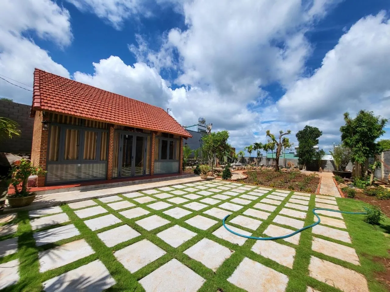 Property building in T'Farmstay villa and resort Buon Ma Thuot City