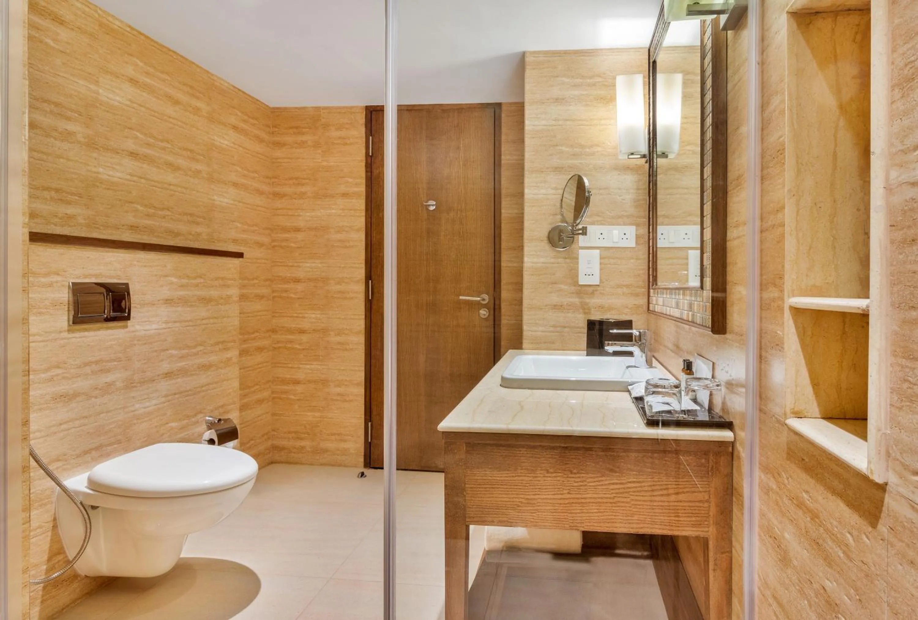 Toilet in Aiden by best Western Vagator Goa