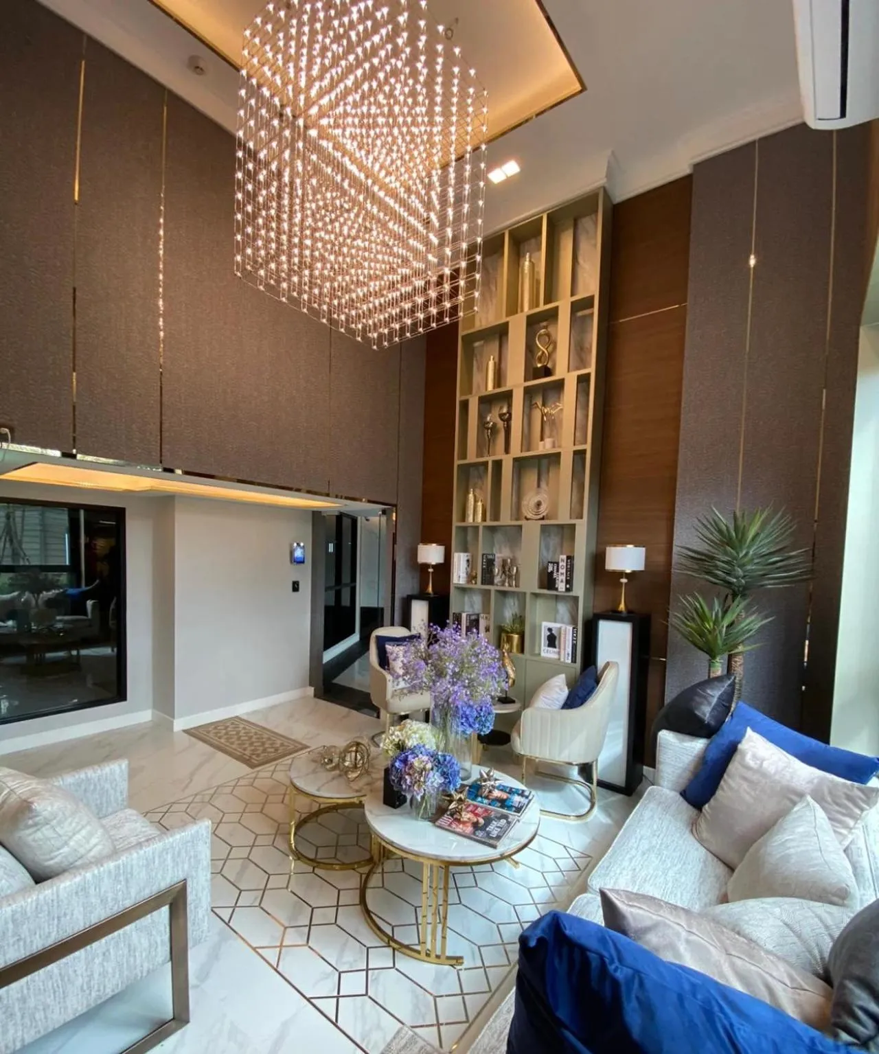 Seating area in Astra Sky River Condo