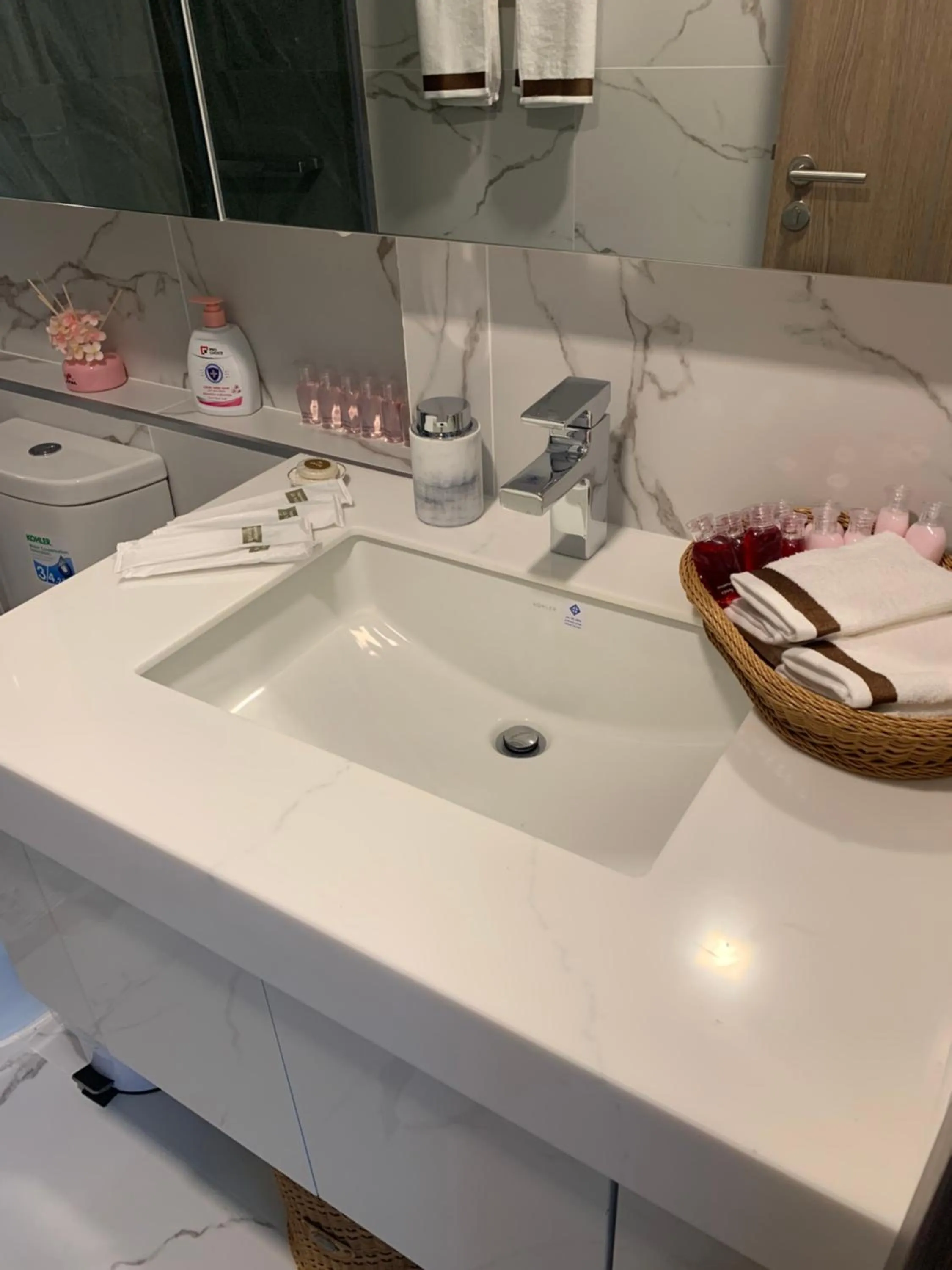 Bathroom in Astra Sky River Condo