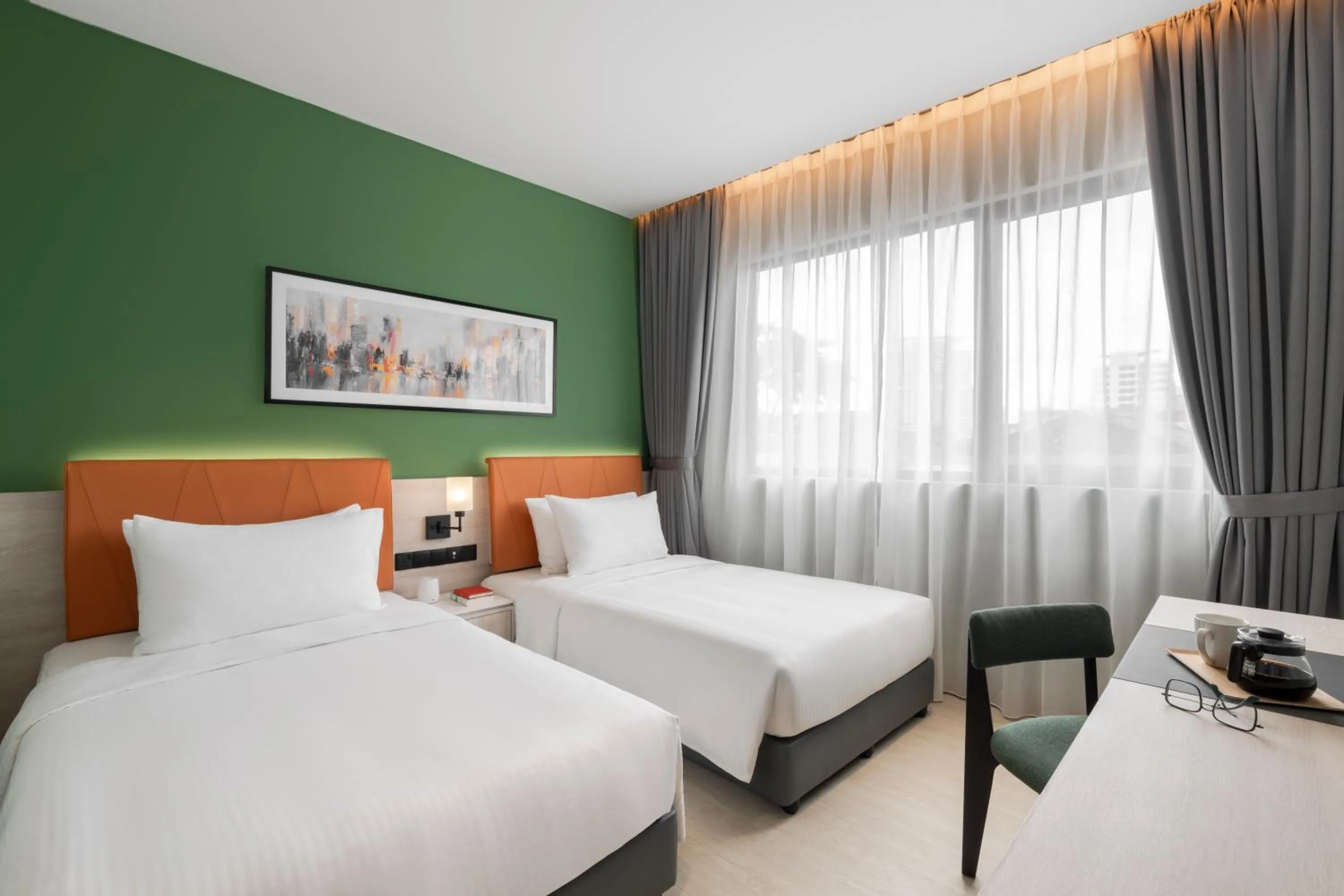 Bedroom, Bed in Citadines Connect Georgetown Penang