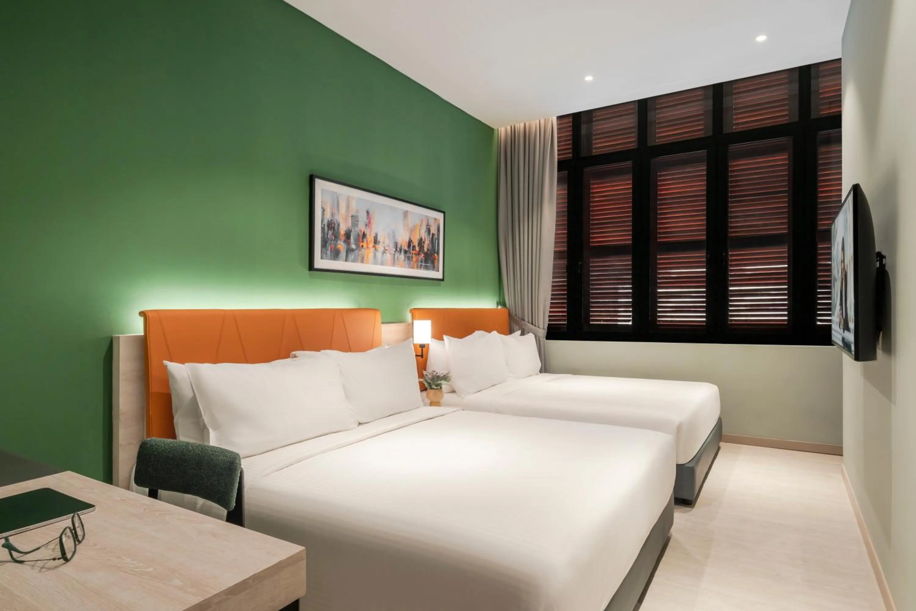 Bedroom, Bed in Citadines Connect Georgetown Penang