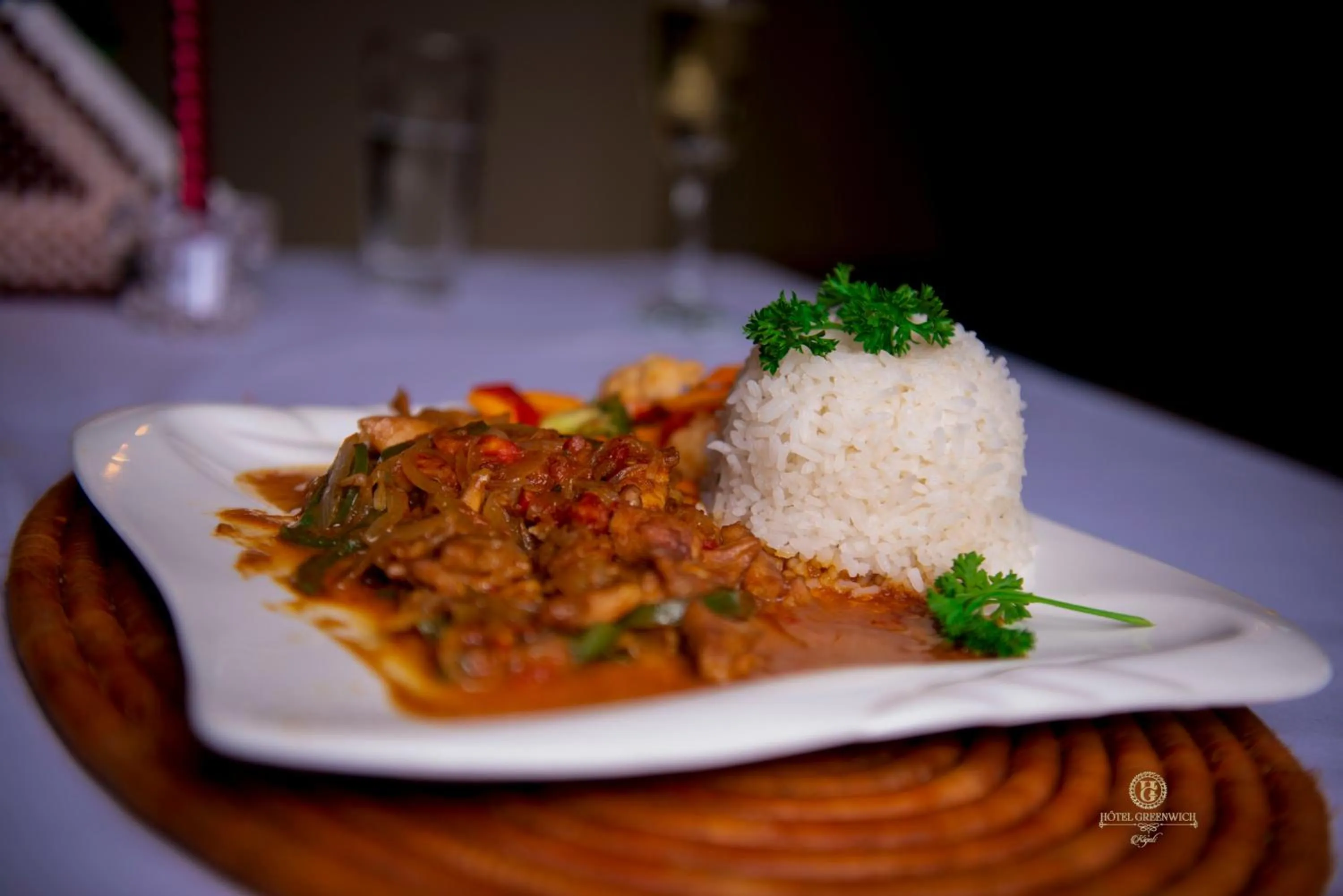 Lunch in Hotel Greenwich