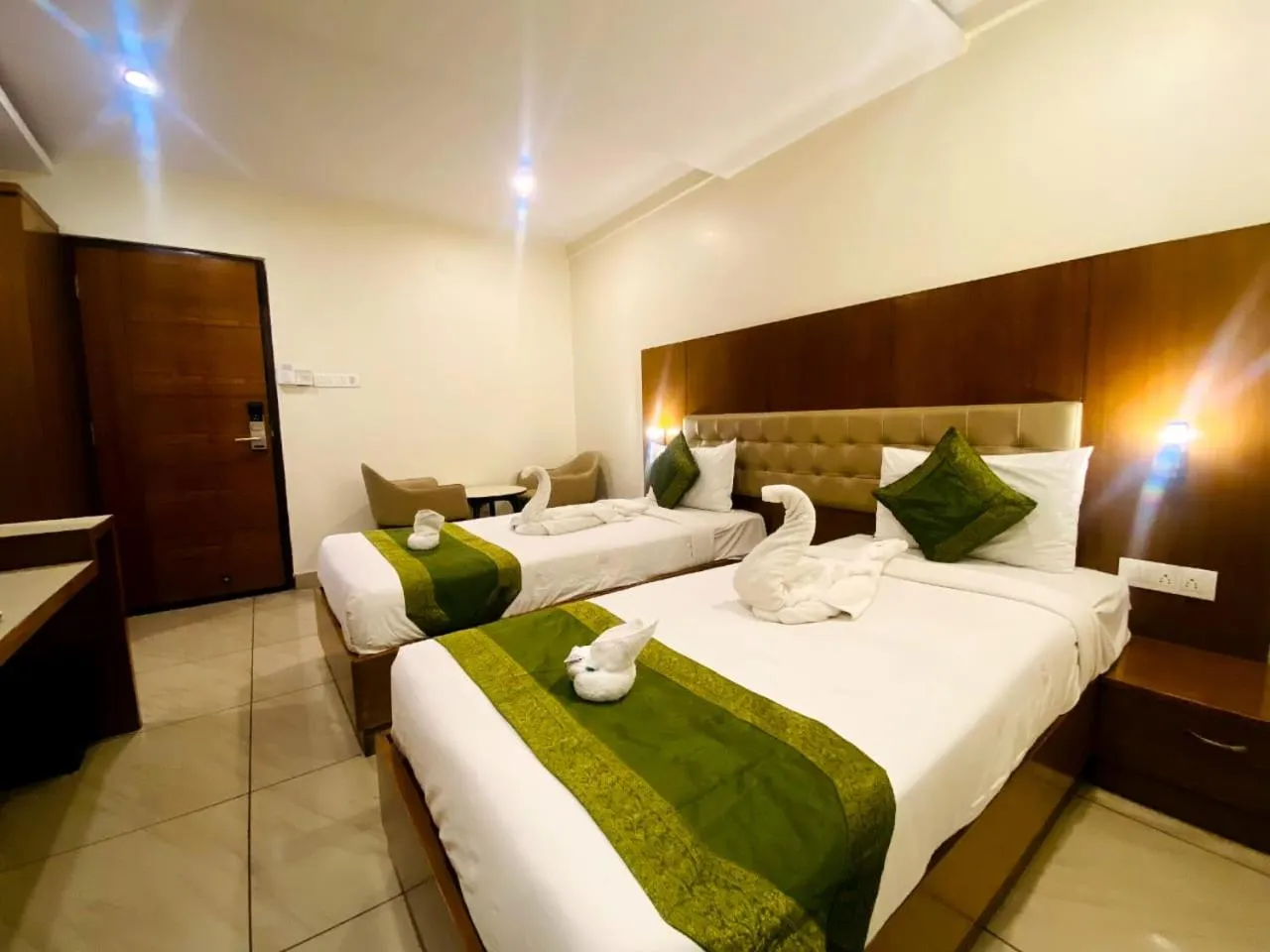 Bedroom, Bed in Tetrad Hotels - International Airport Road Hebbal