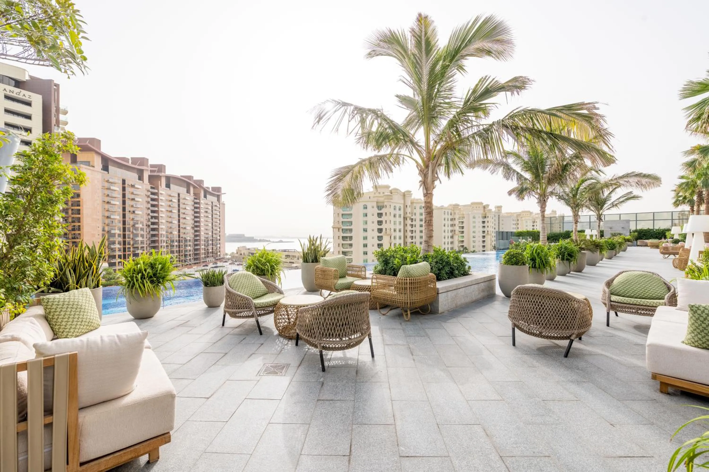 Swimming pool in Ultra Luxury Palm Tower with Shared Hotel Facilities