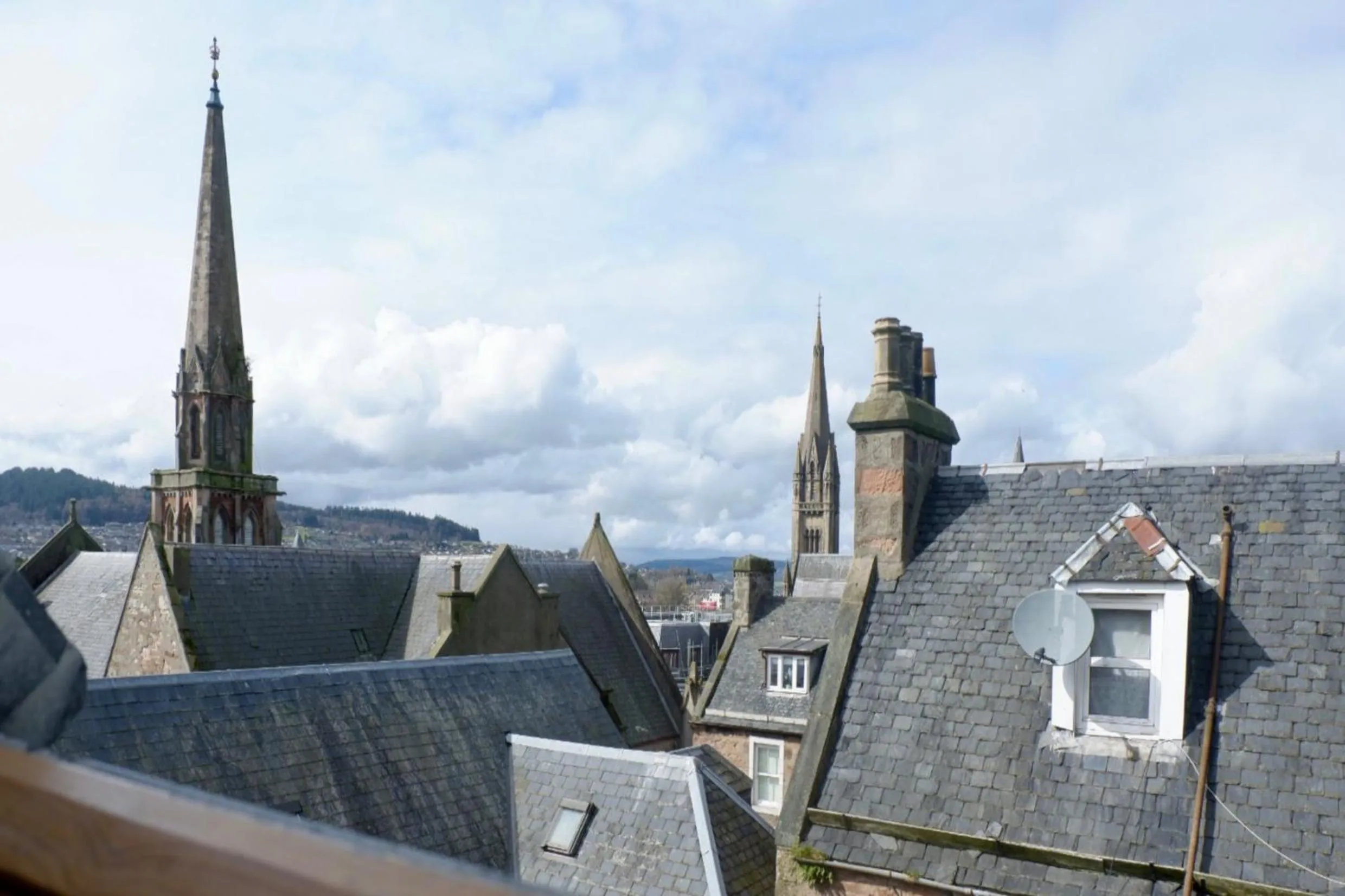 View (from property/room) in Jacobite house