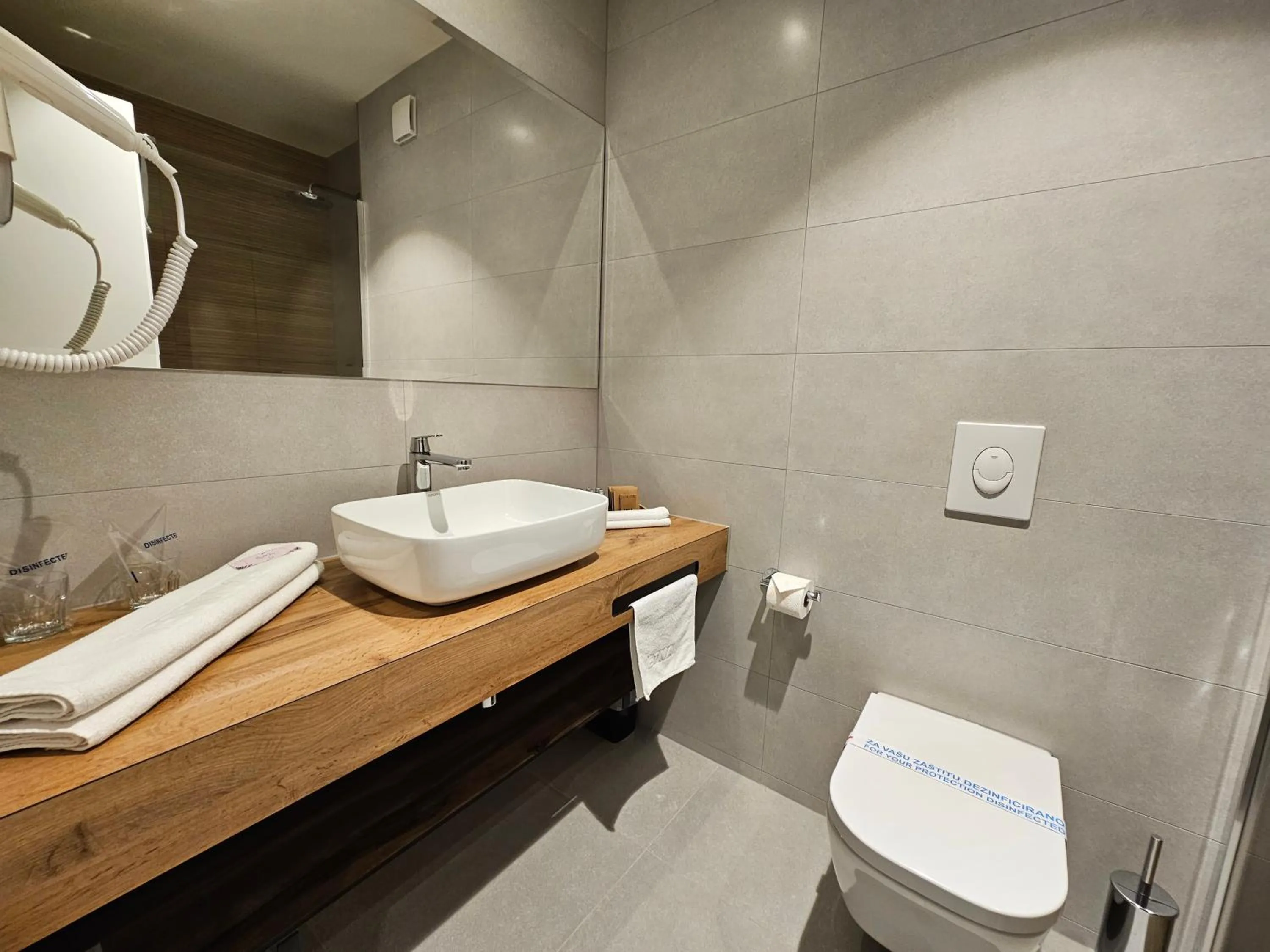 Toilet in Hotel ETNA