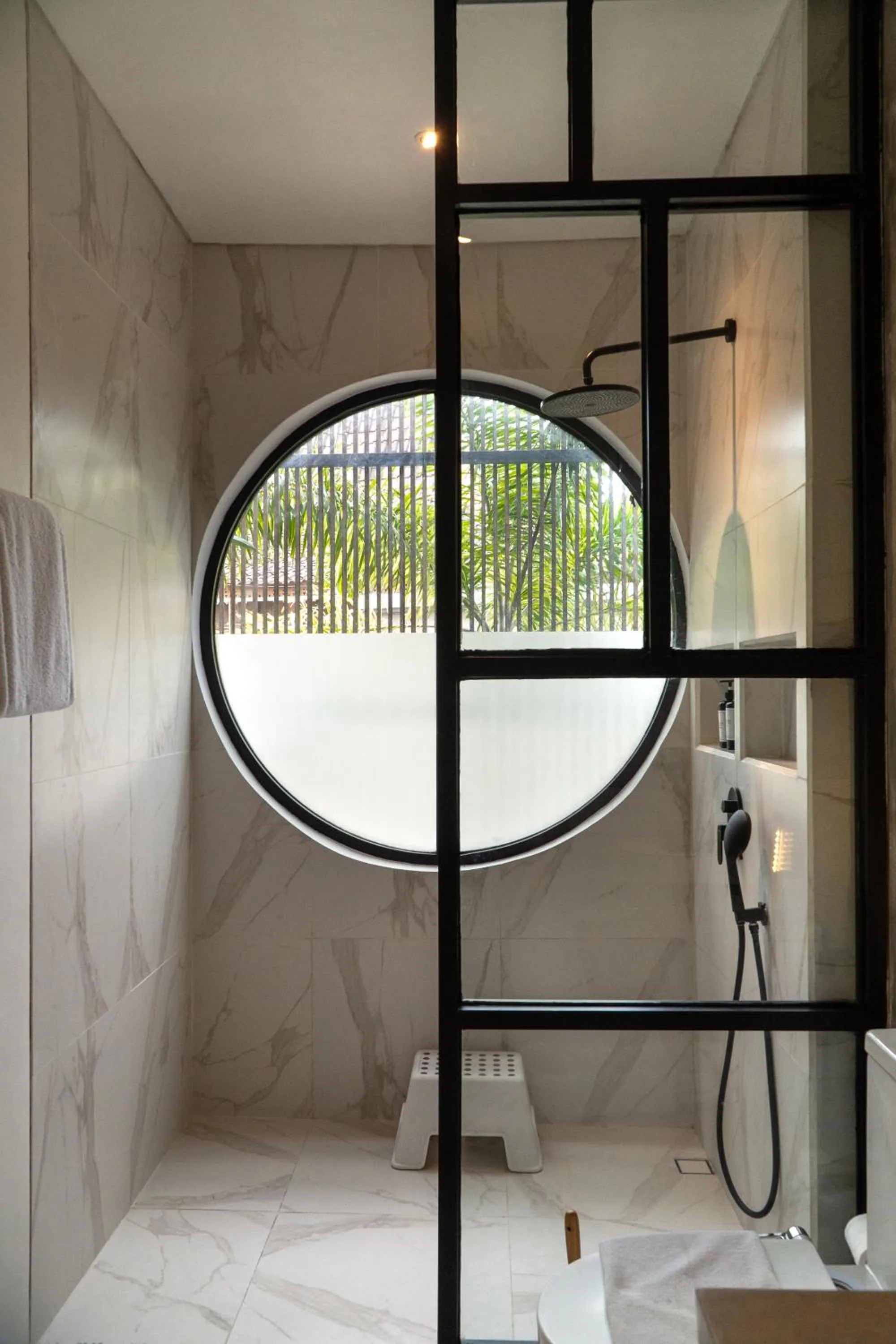 Shower in Baliwood Residence Villas by BREIG