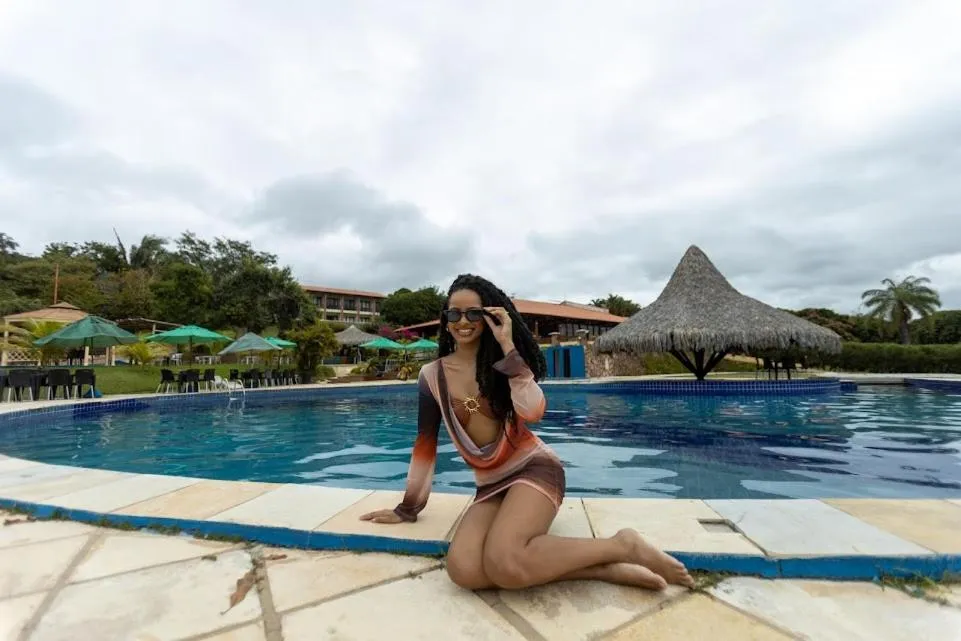 Swimming pool in Pasargada Hotel