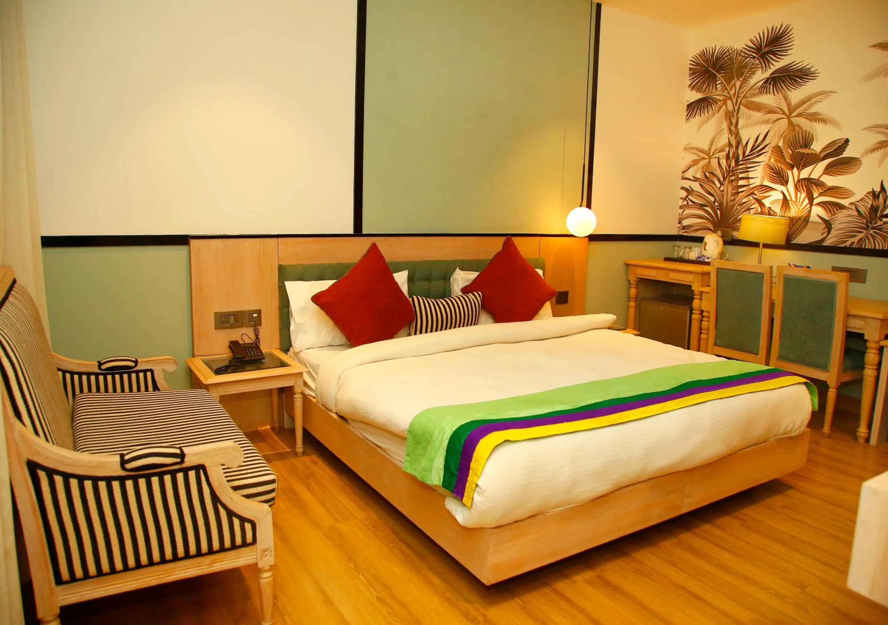 Bed in AMARA HOTEL