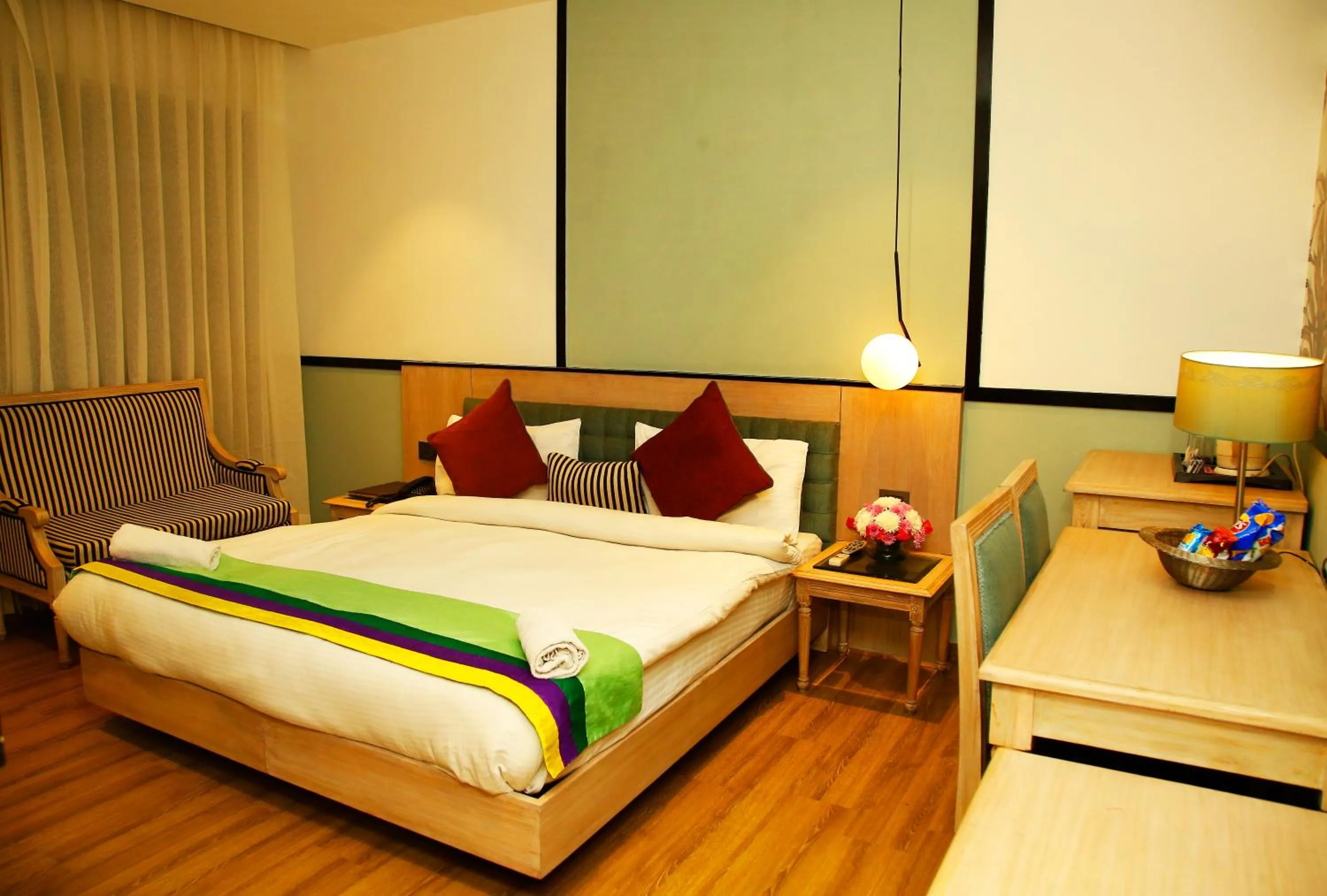 Bed in AMARA HOTEL
