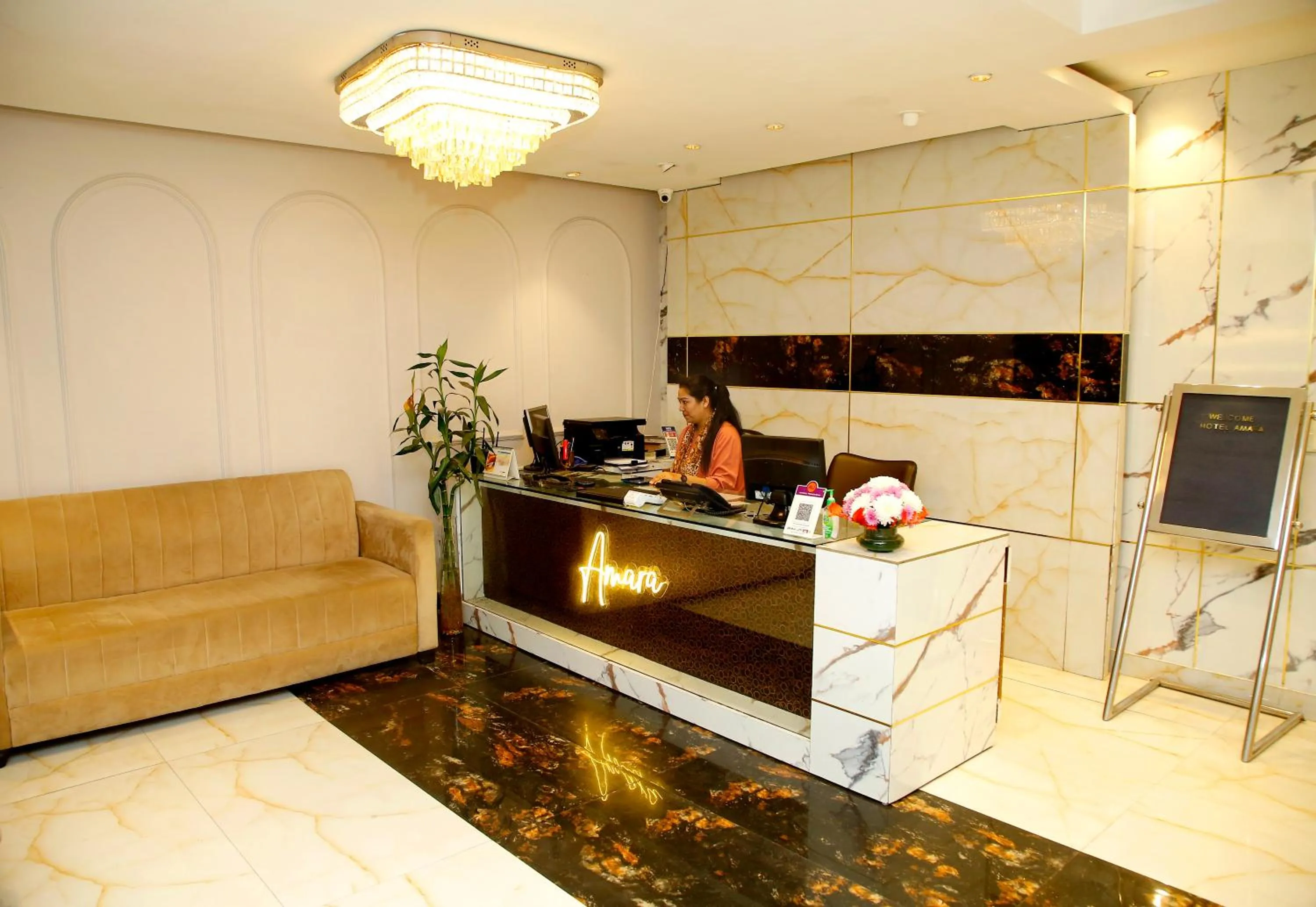 Facade/entrance in AMARA HOTEL