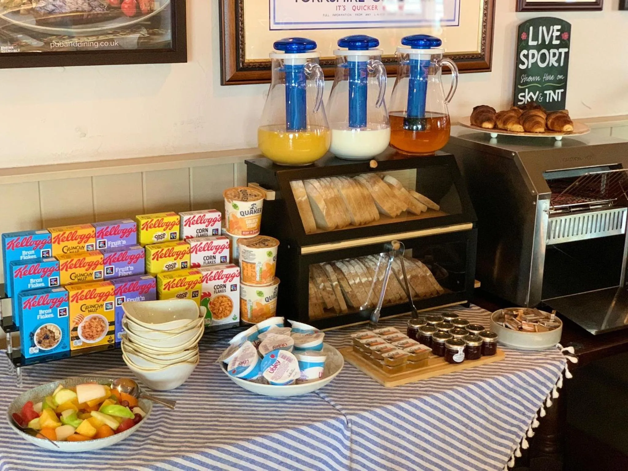 Food and drinks in Duke of York