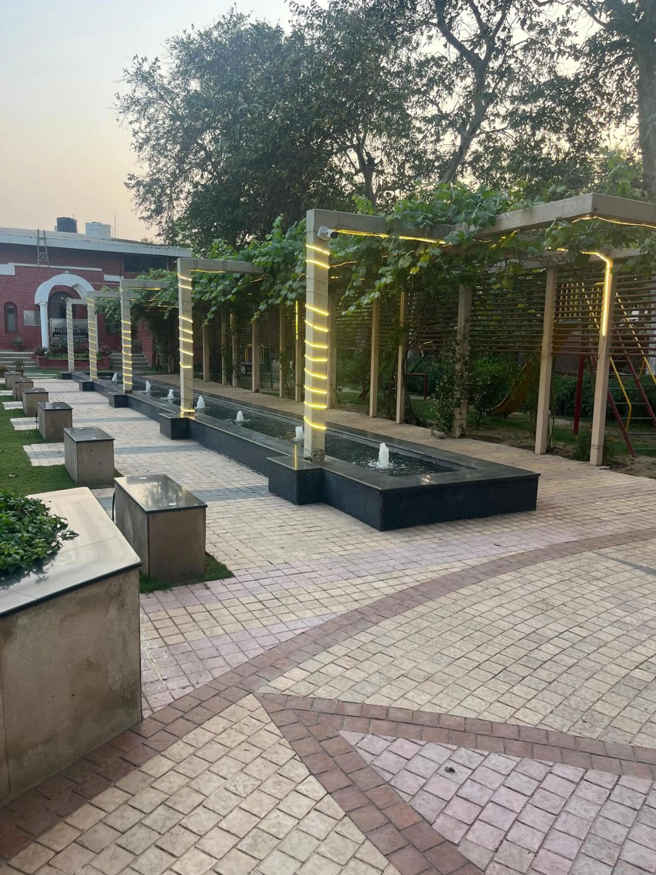 Facade/entrance in Goa Country Club Near Park Hospital BY Pearl I Luxury resort in Gurgaon