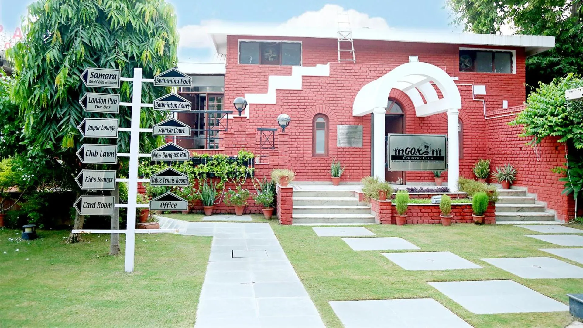 Property building in Goa Country Club Near Park Hospital BY Pearl I Luxury resort in Gurgaon