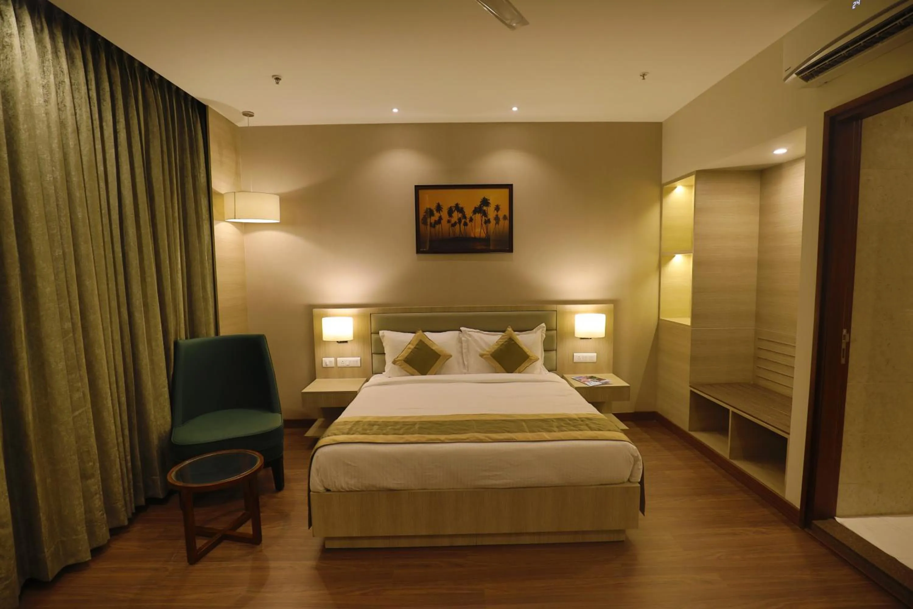 Photo of the whole room, Bed in Goa Country Club Near Park Hospital BY Pearl I Luxury resort in Gurgaon
