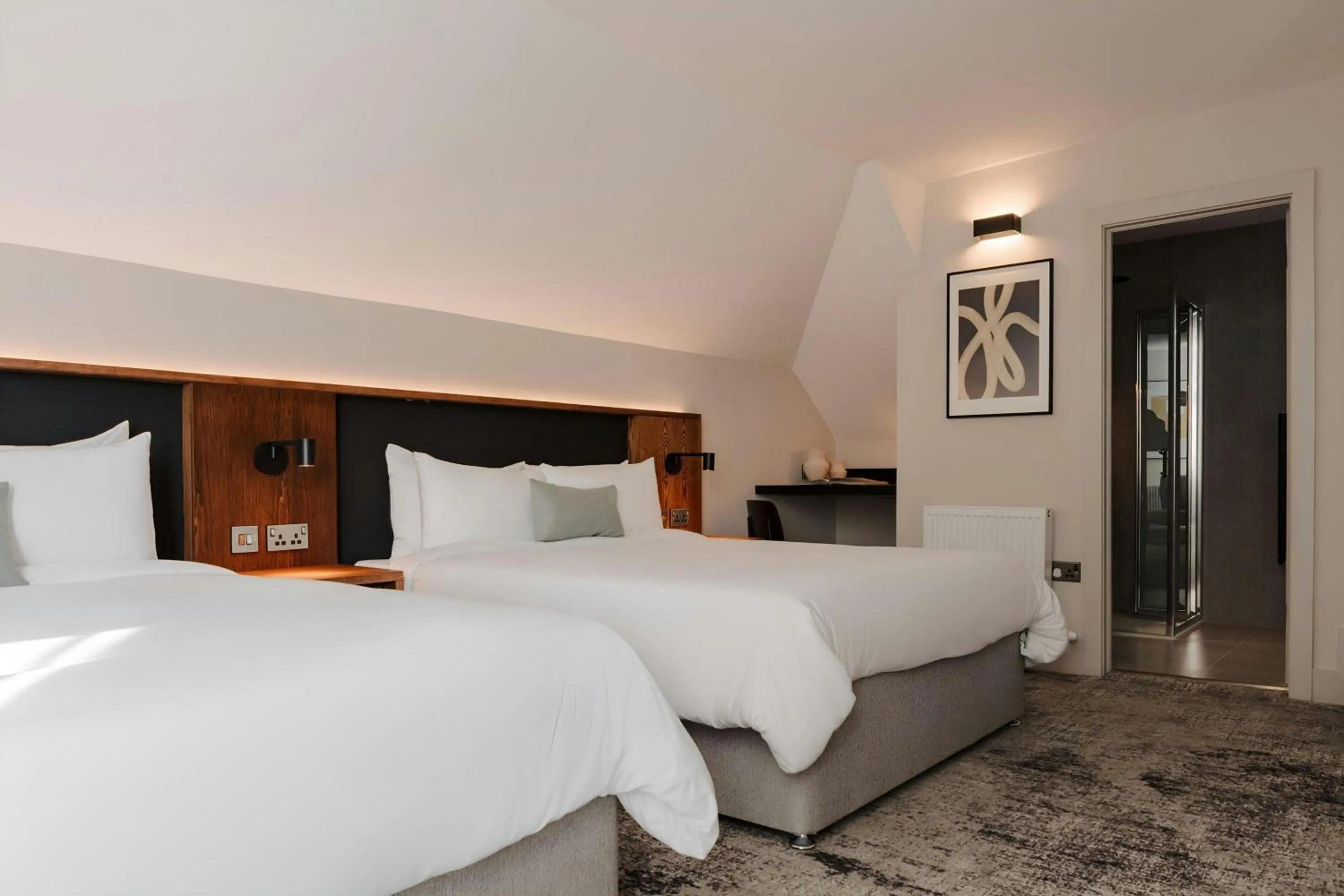 Bedroom, Bed in The Earl Hotel Leeson Street, Sonder by Marriott Bonvoy