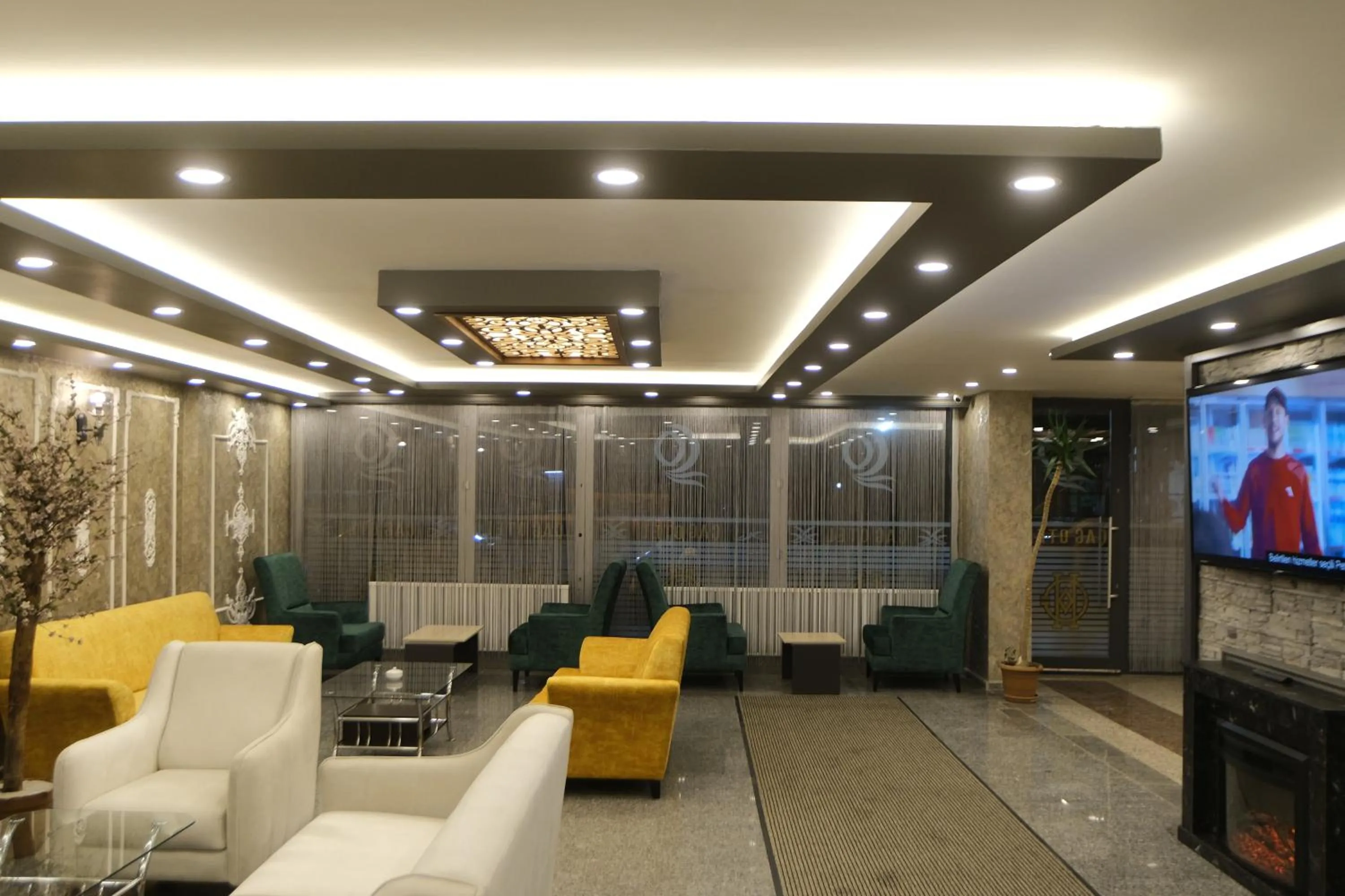 Seating area in ÇAĞ OTEL