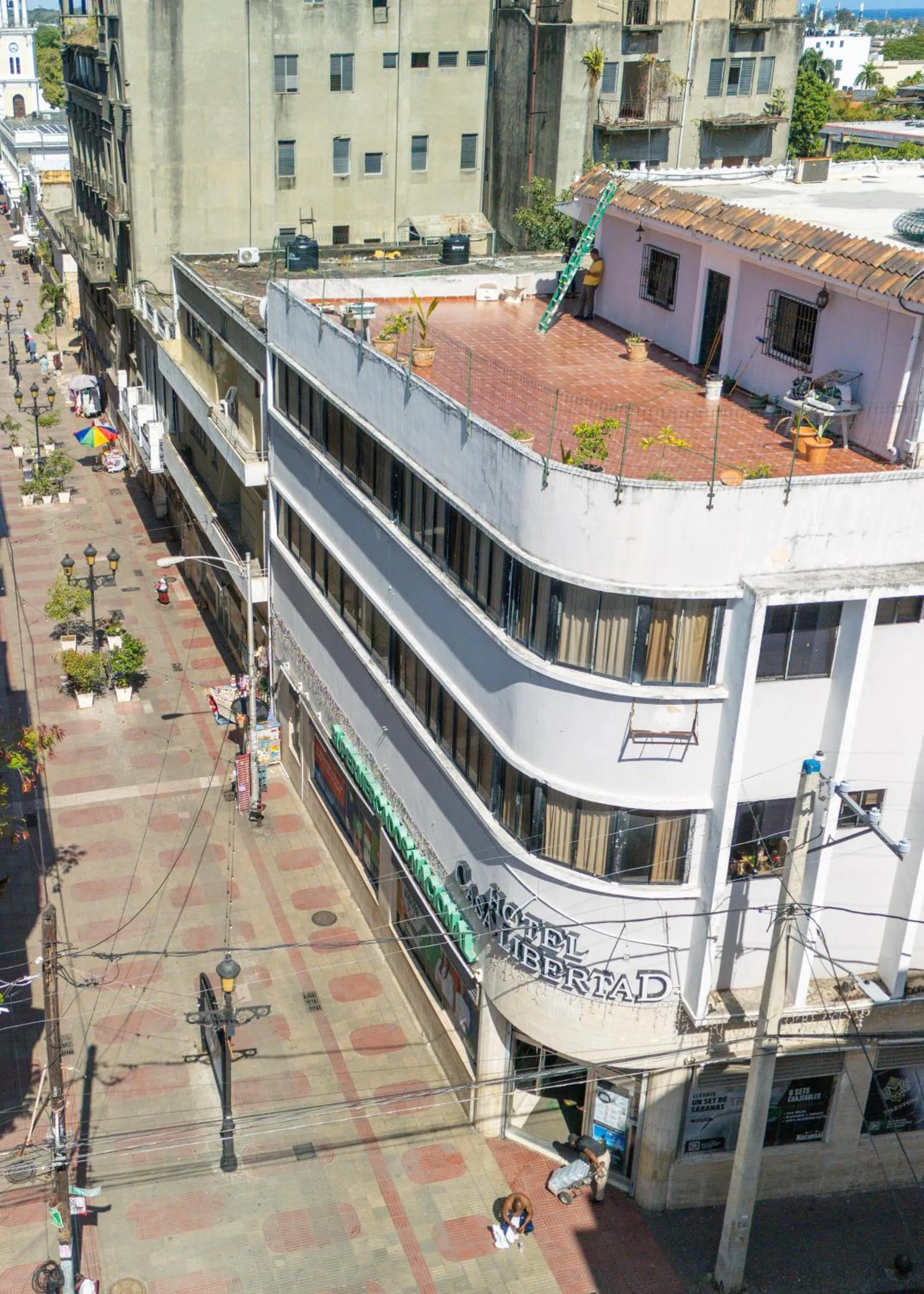 Hotel Libertad at historic main street
