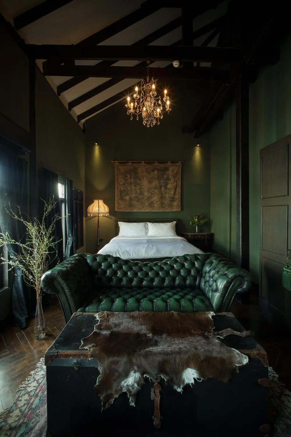 Bed in Baan Tuk Din Hotel