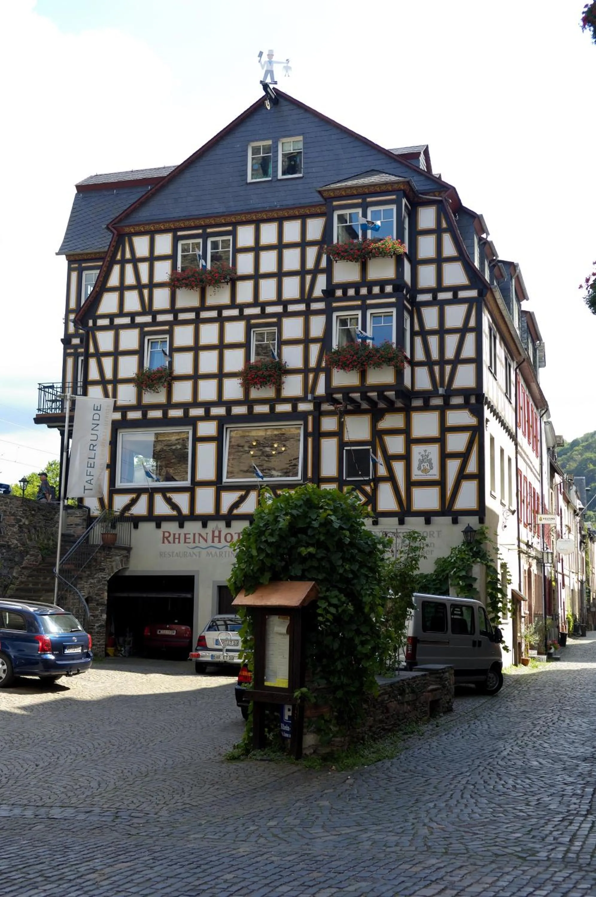 Property building in Rhein Hotel Bacharach und Stübers Restaurant