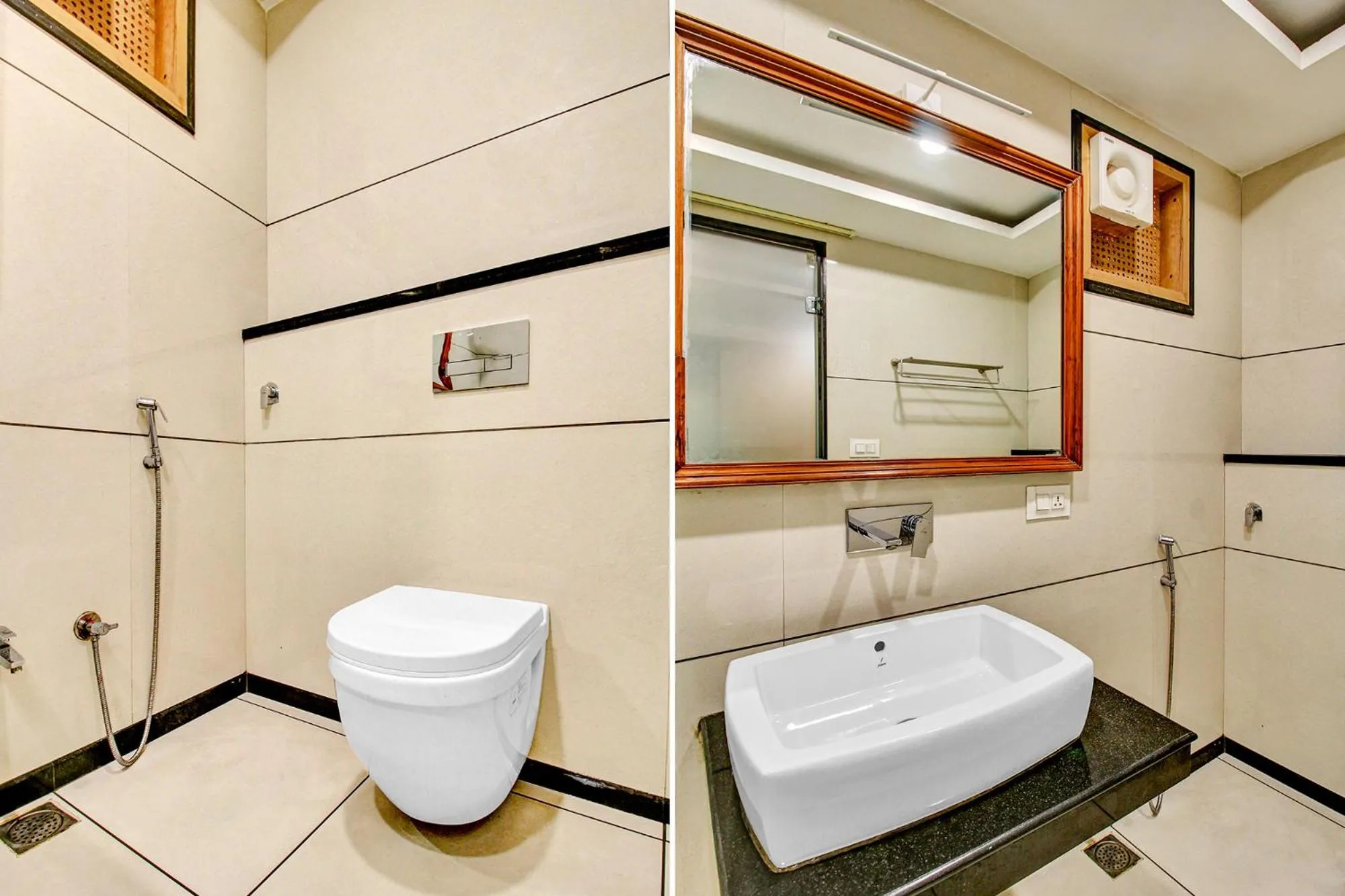 Bathroom in FabHotel Prime Manjeet