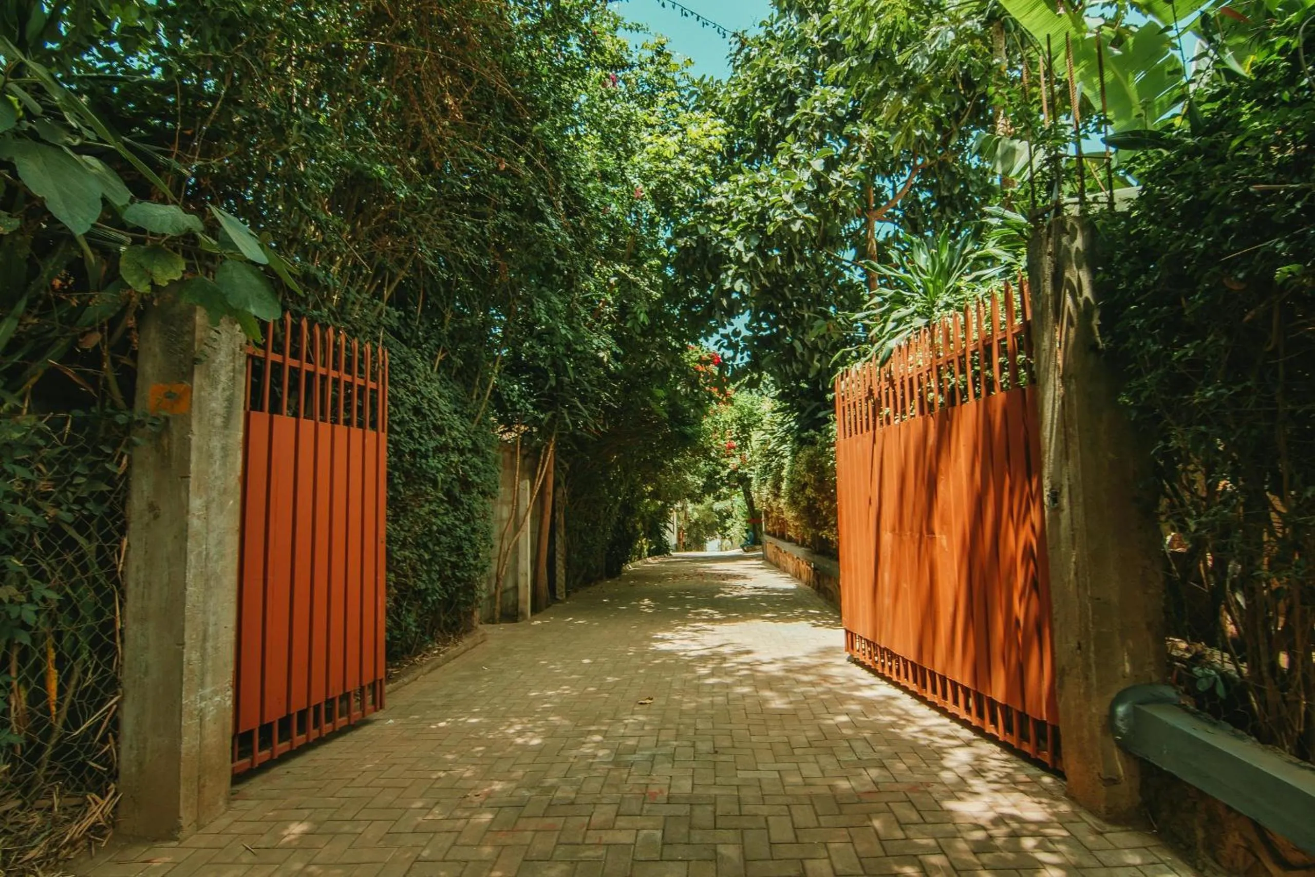 Facade/entrance in Bamboo Village