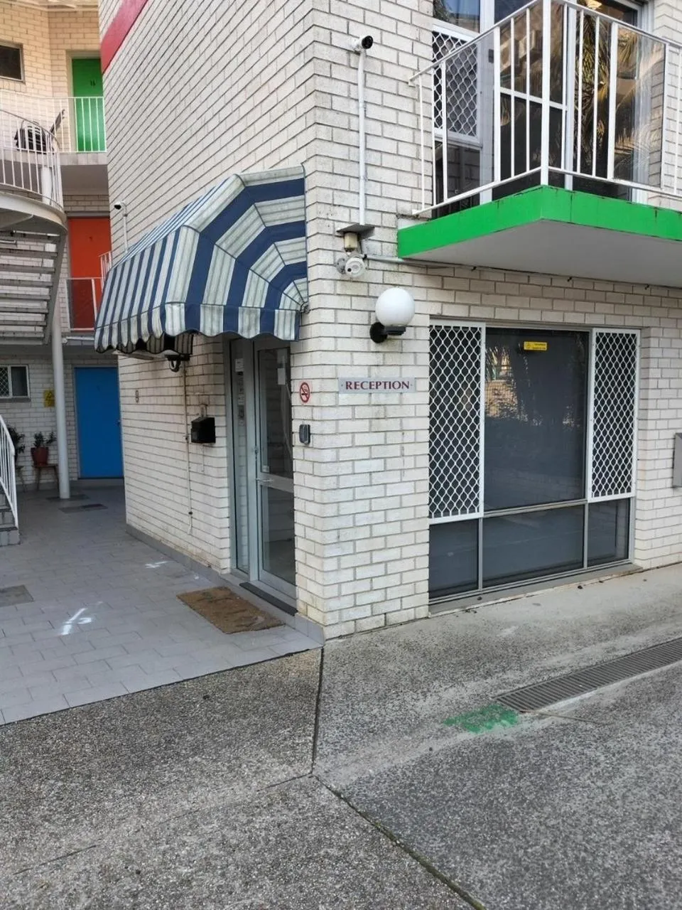 Property building in Beach Park Motel