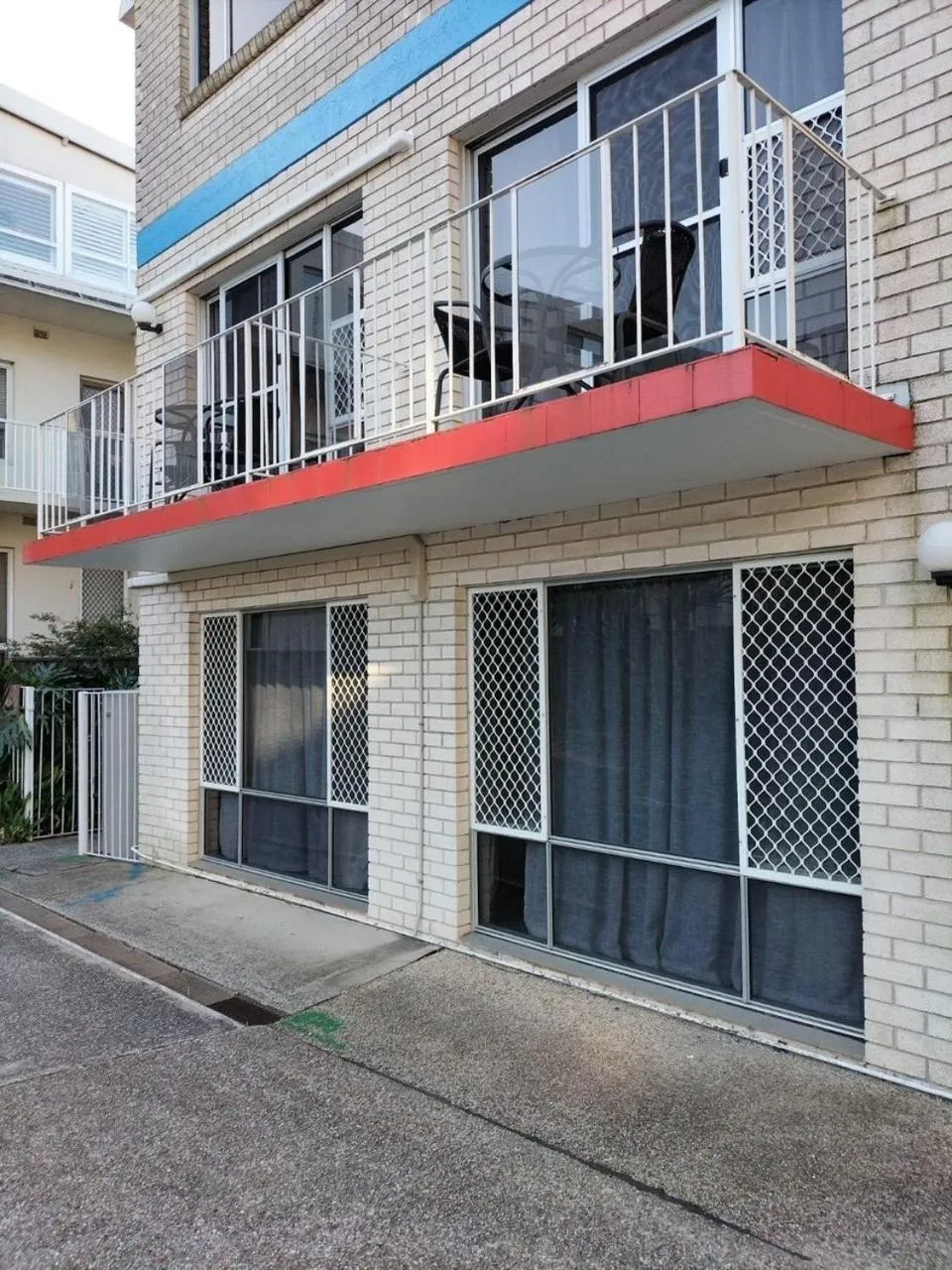 Property building in Beach Park Motel
