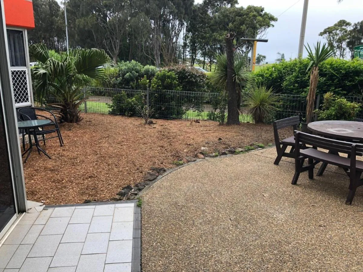 Balcony/Terrace in Beach Park Motel