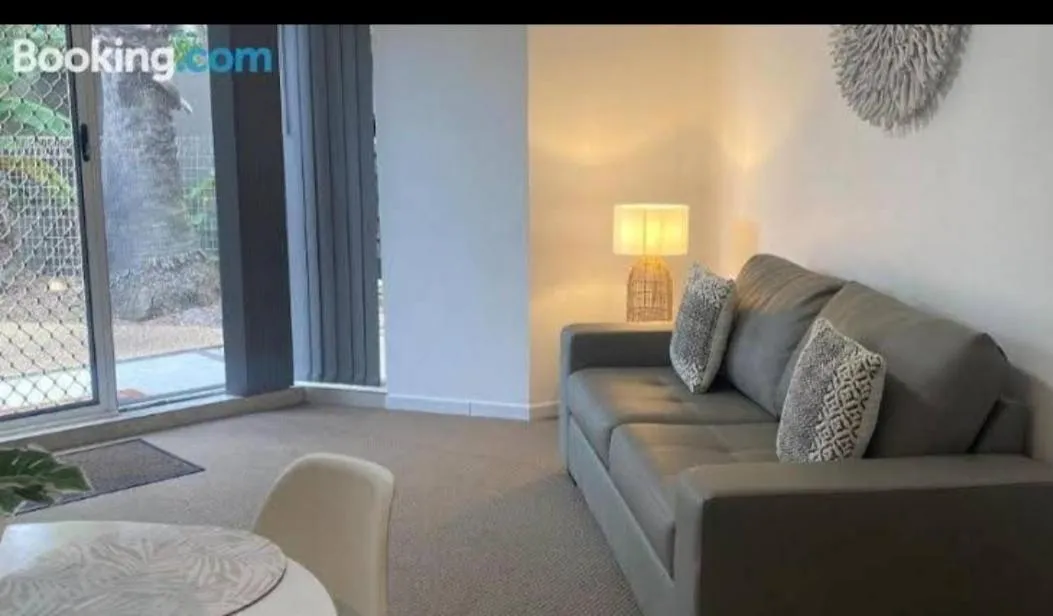 Living room in Beach Park Motel