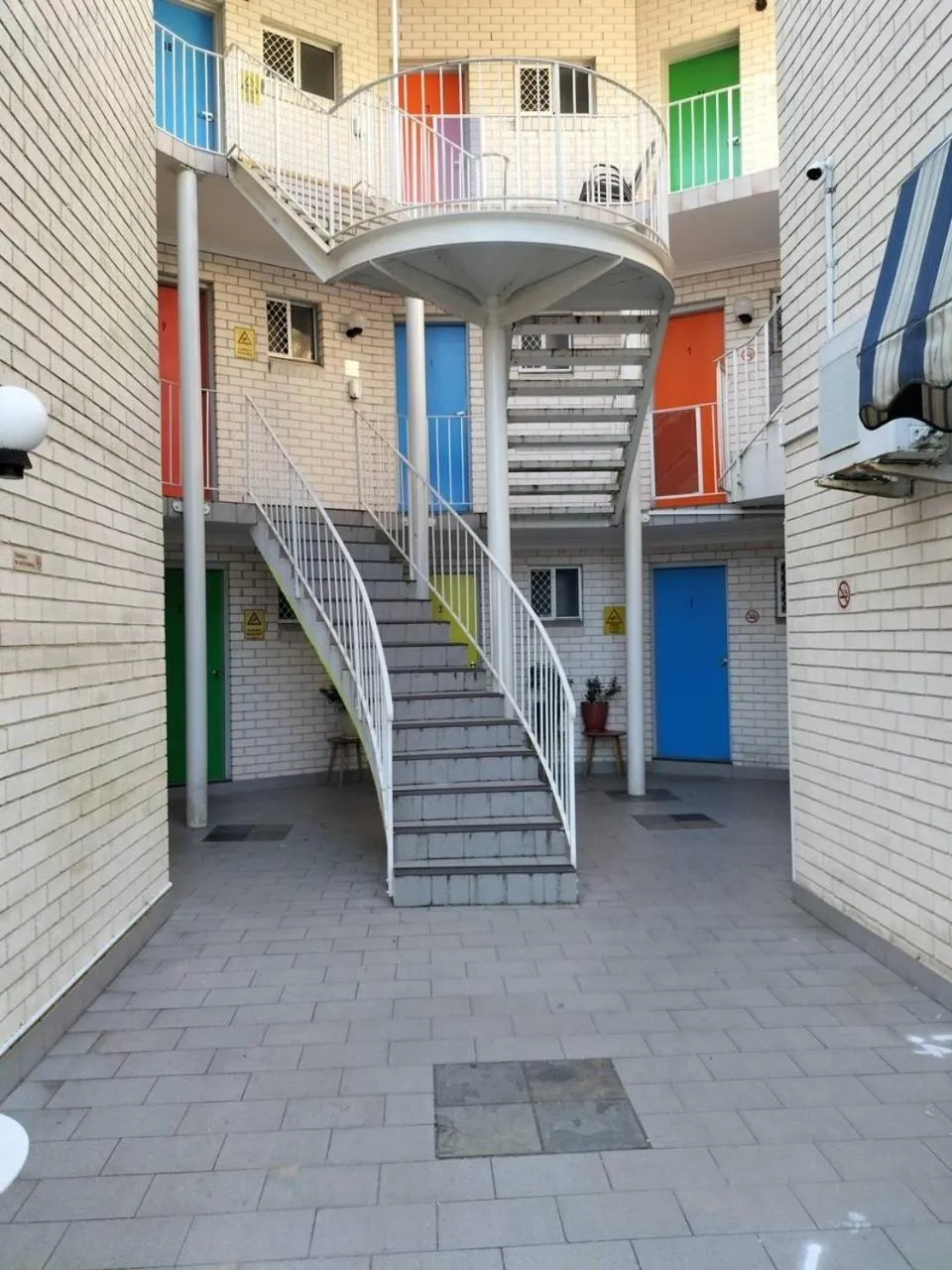 Property building in Beach Park Motel