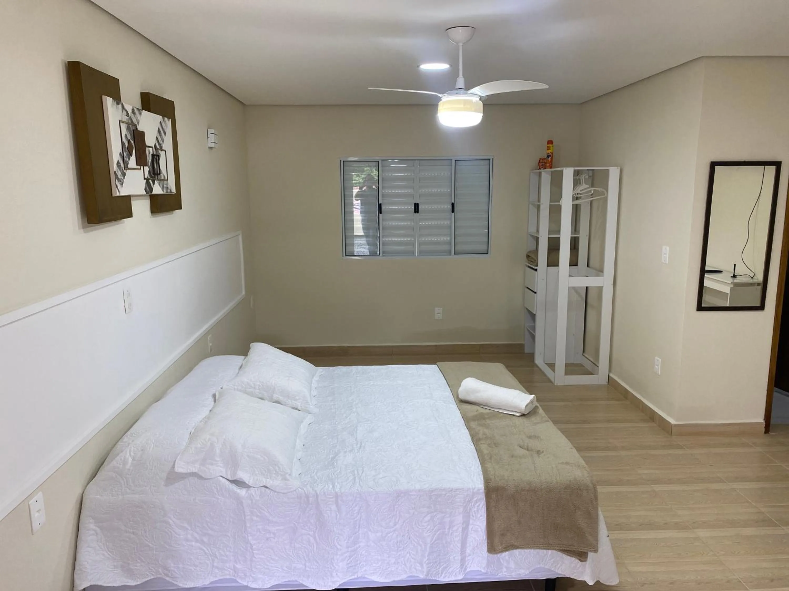 Bed in Pousada Saint James