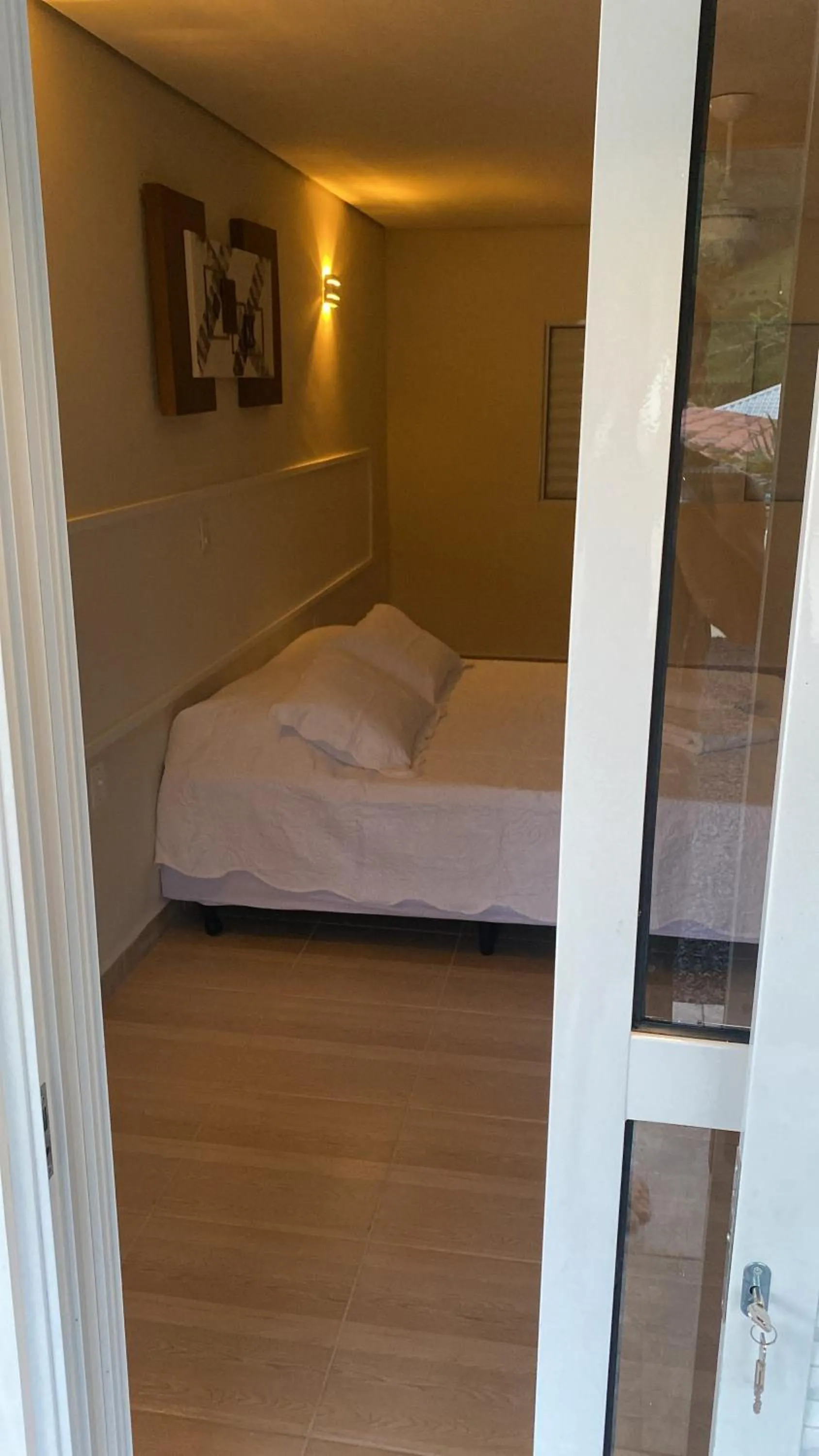 Bed in Pousada Saint James