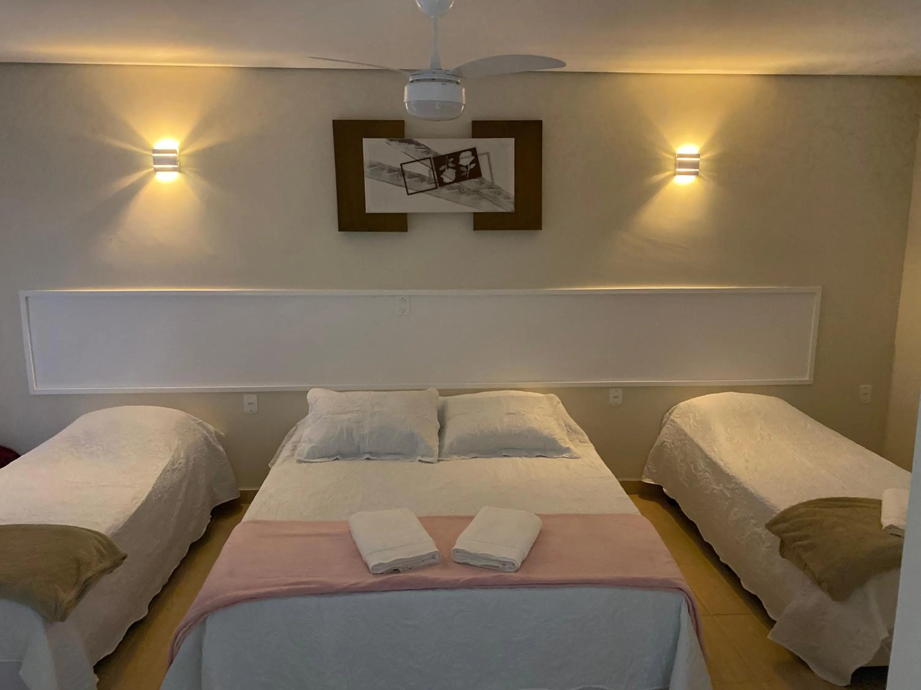 Bed in Pousada Saint James