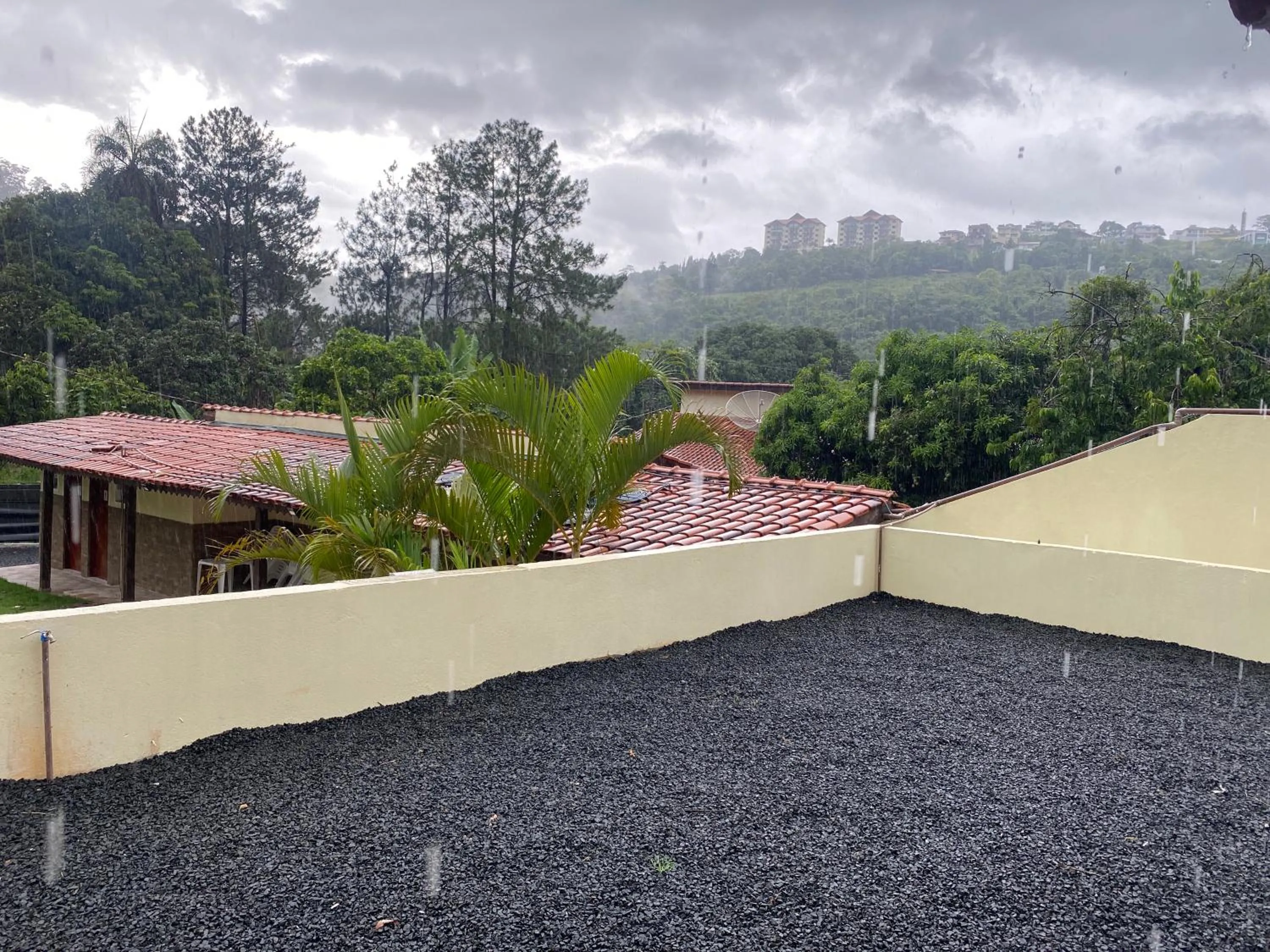 Mountain view in Pousada Saint James