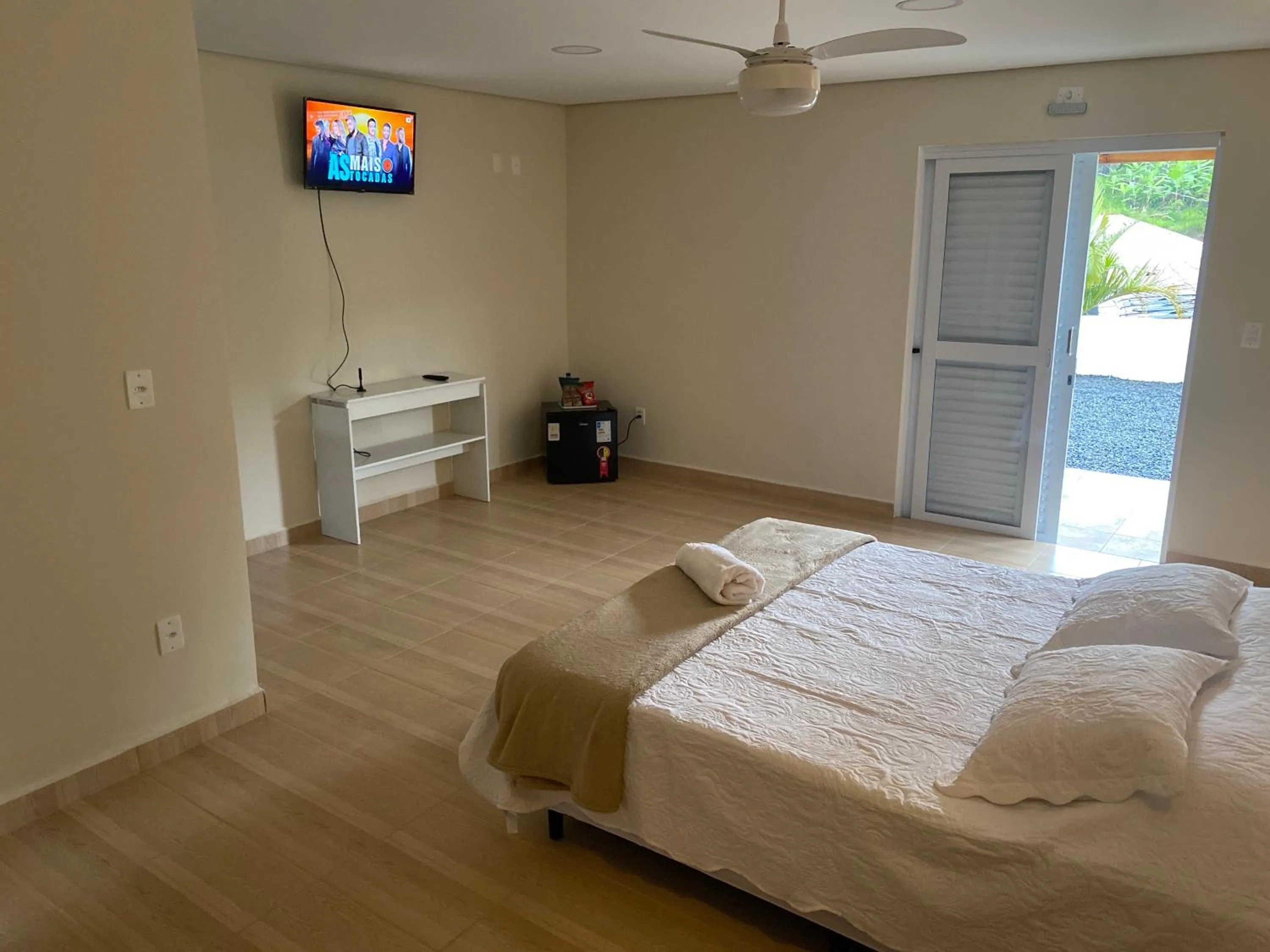 Bed in Pousada Saint James