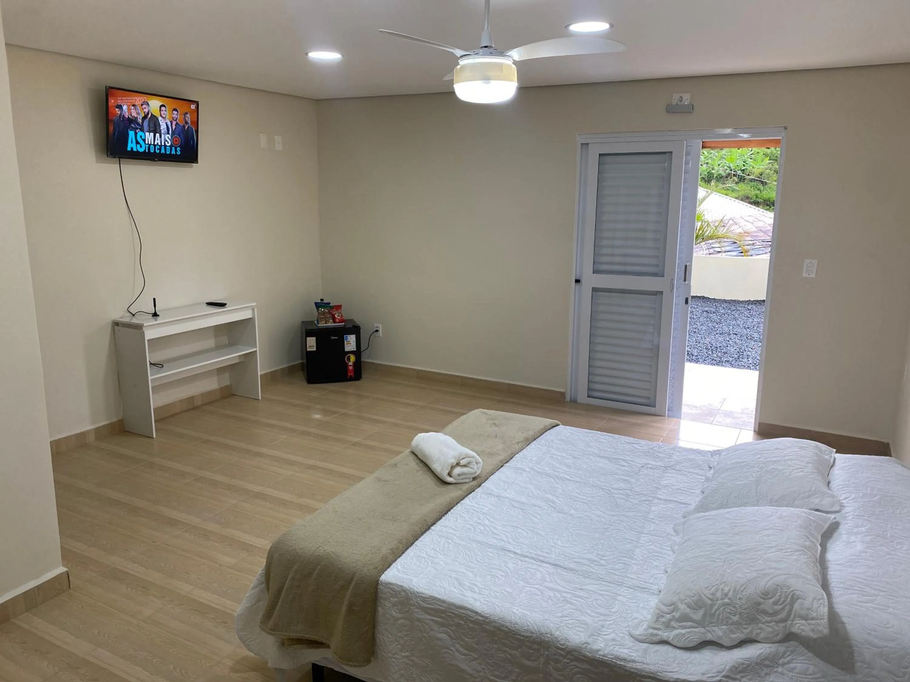 Bed in Pousada Saint James