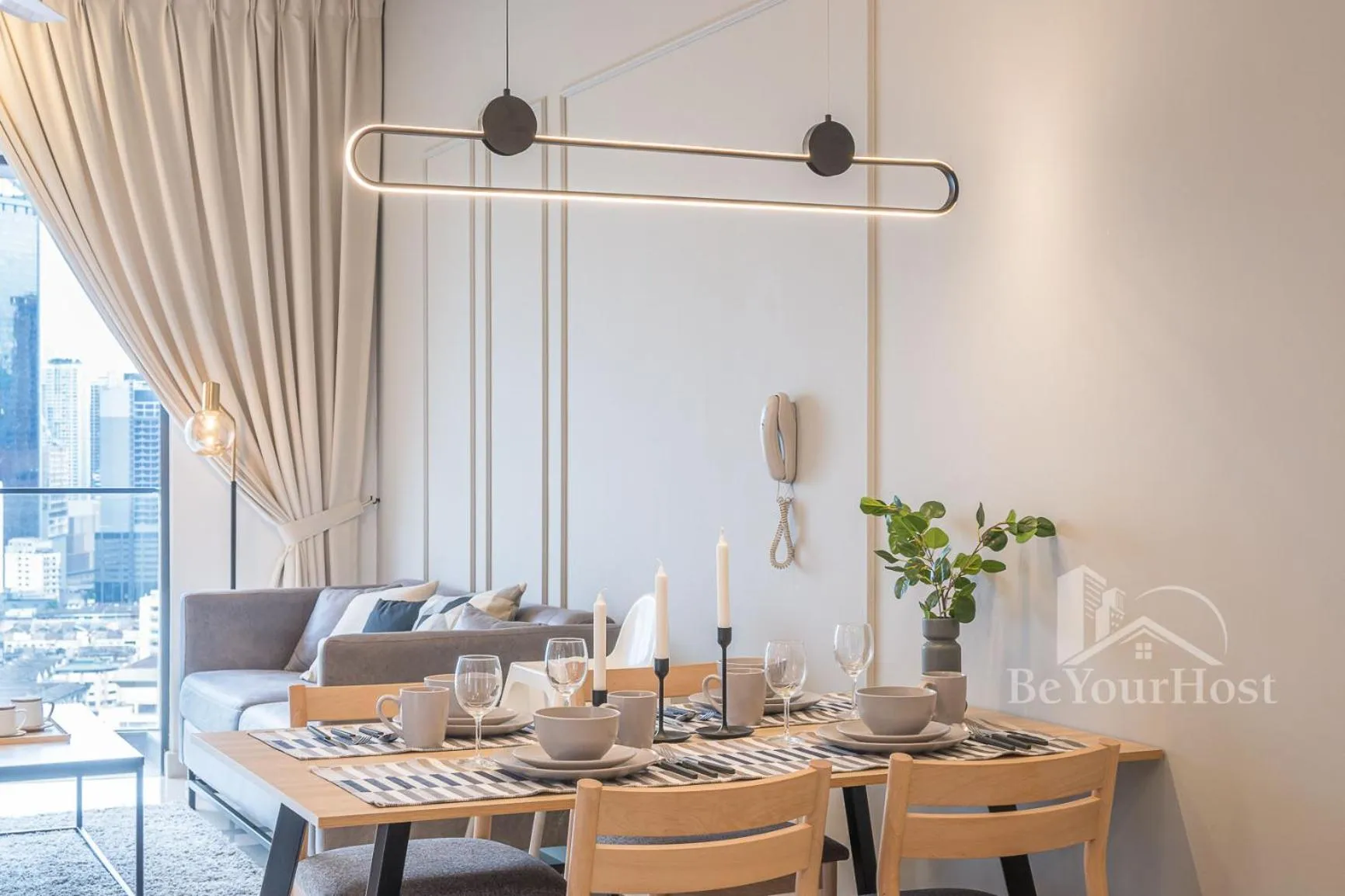 Living room in Continew Residences Kuala Lumpur